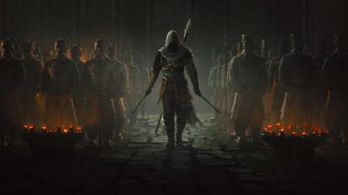 A highly detailed depiction of an assassin from the game Assassin's Creed Codename... wallpaper