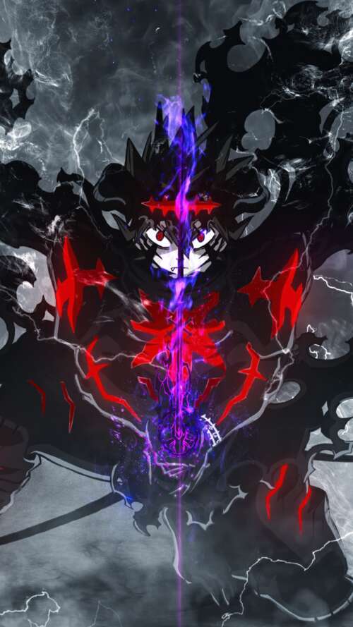 Black Clover Demonic Lightning Entity