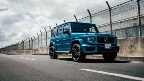 High-resolution close-up of a Mercedes-AMG G 63 G-Wagon SUV wallpaper