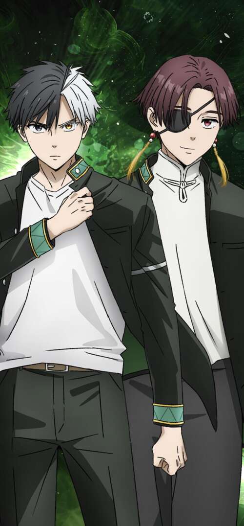Ren Kaji, Haruka Sakura, and Hayato Suo from the anime Wind Breaker wallpaper