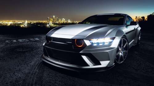 Midnight Custom Ford Mustang