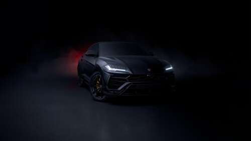 Cinematic Lamborghini Urus in Shadow