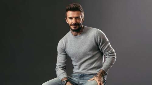 David Beckham Portrait