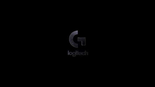 Logitech Minimalist Monochrome Logo
