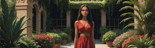 A half-body portrait of a beautiful young woman representing the Aztec goddess Xochiquetzal.... free background images