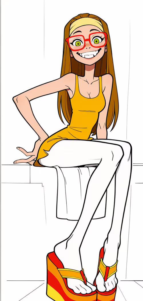 A stylized full-body illustration of Honey Lemon from Big Hero 6 sitting down. She... Cubot Max 2 pictures for wallpaper