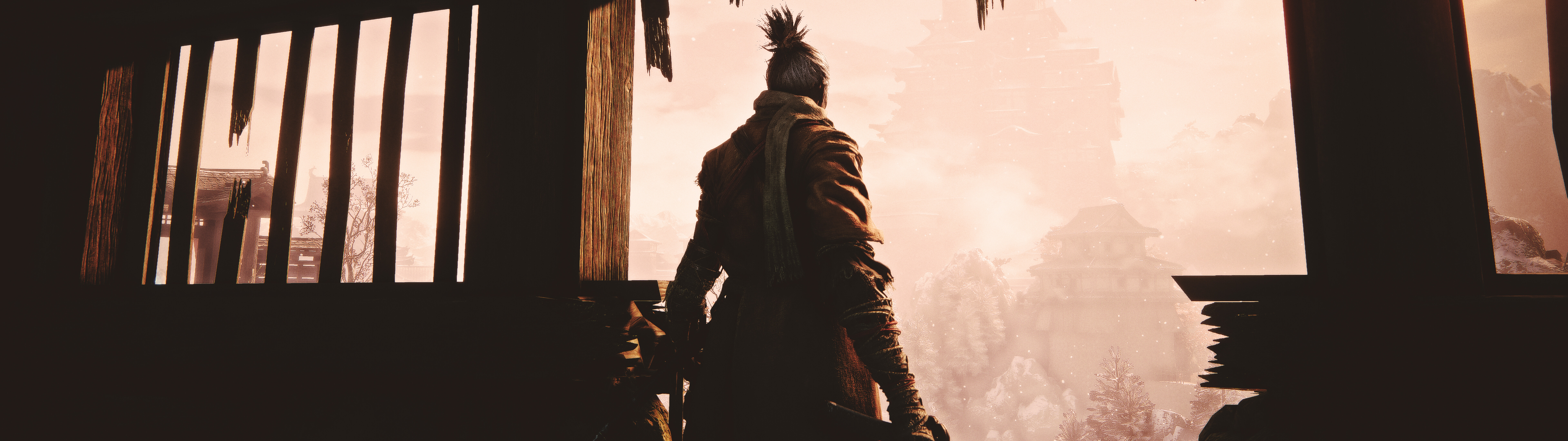 The protagonist Sekiro from the video game Sekiro: Shadows Die Twice.