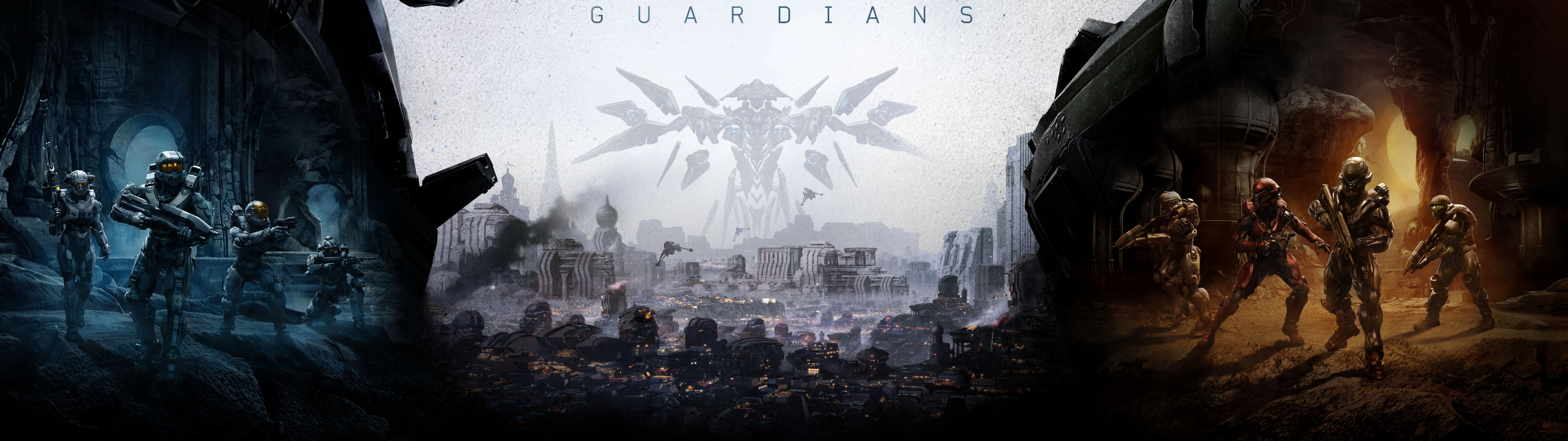 Master Chief in his signature green MJOLNIR armor from the Halo video game series.