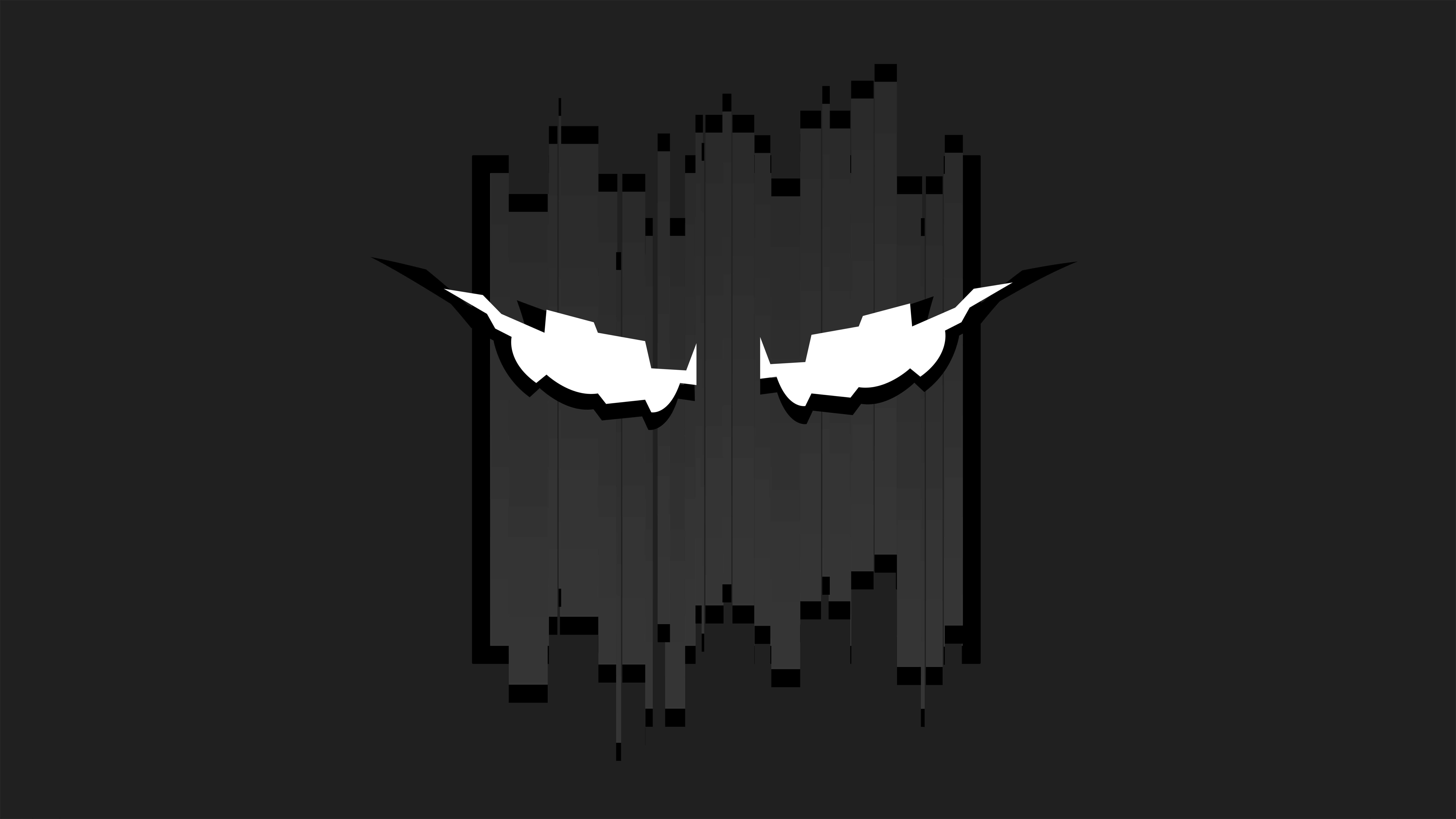 A minimalist graphic design of the character Vigil from the video game Tom Clancy's Rainbow Six Siege.