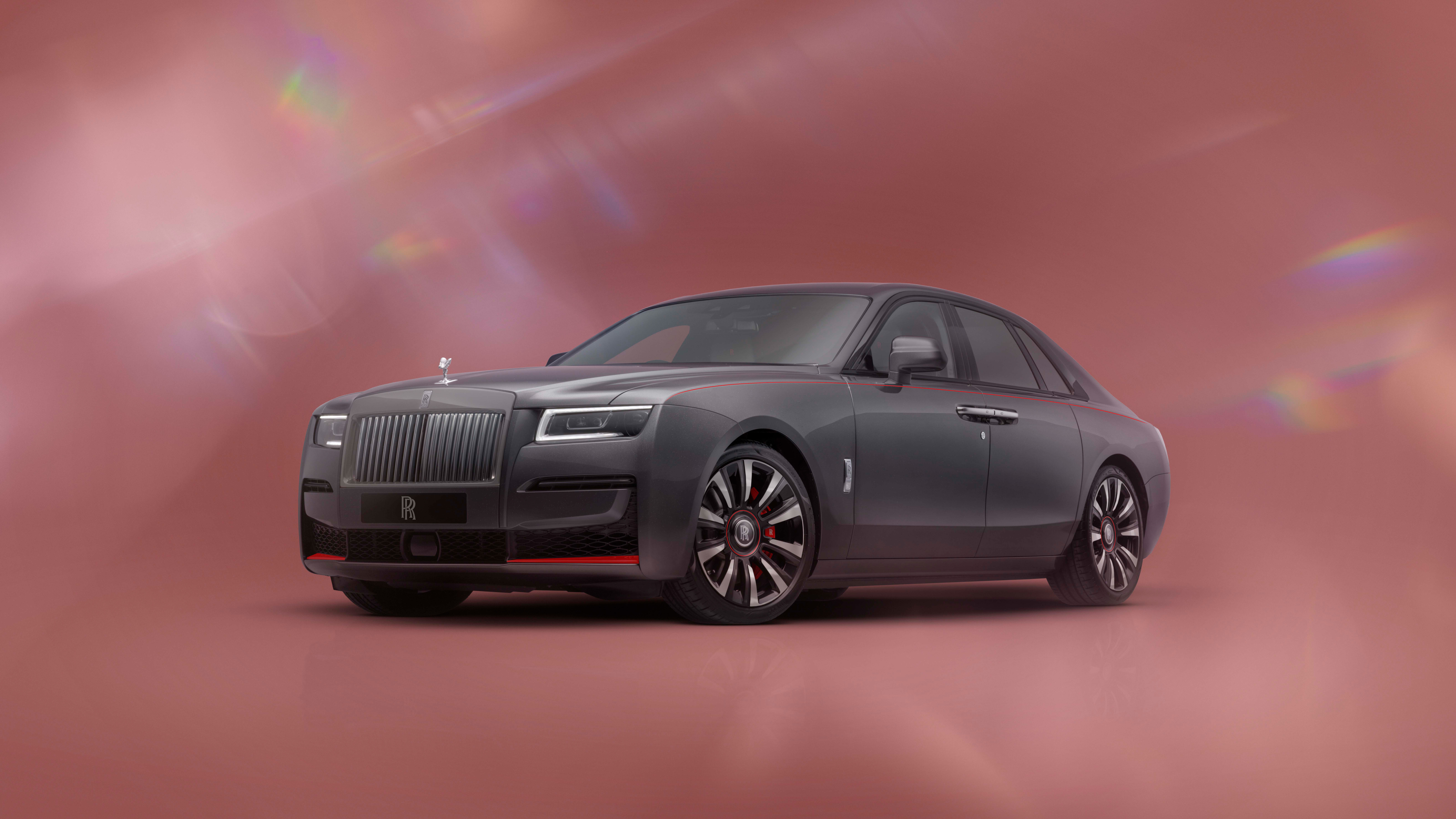 A luxurious and polished Rolls-Royce Ghost showcasing premium automotive design.