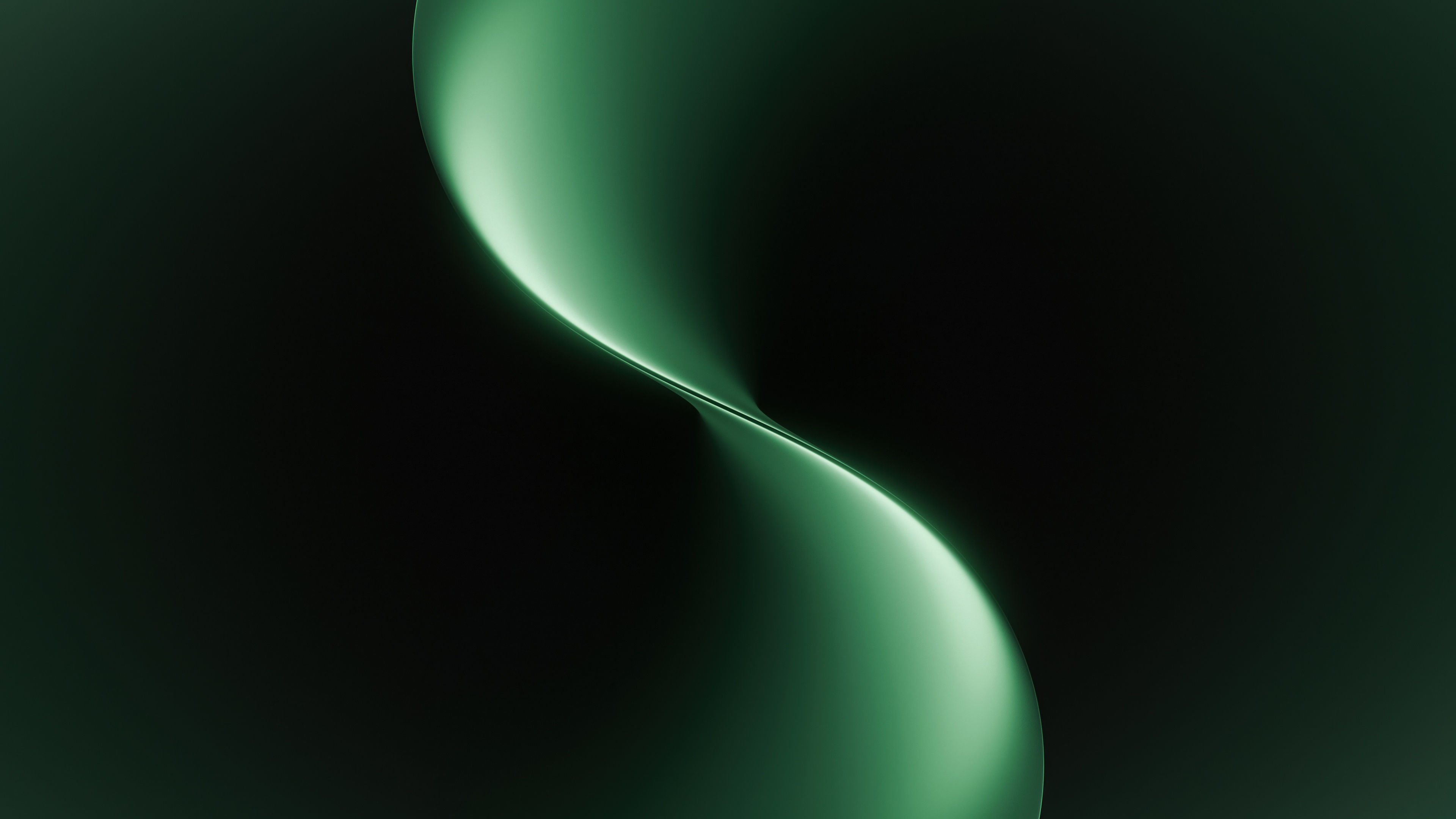 A smooth gradient background transitioning through various shades of dark green and deep emerald tones.