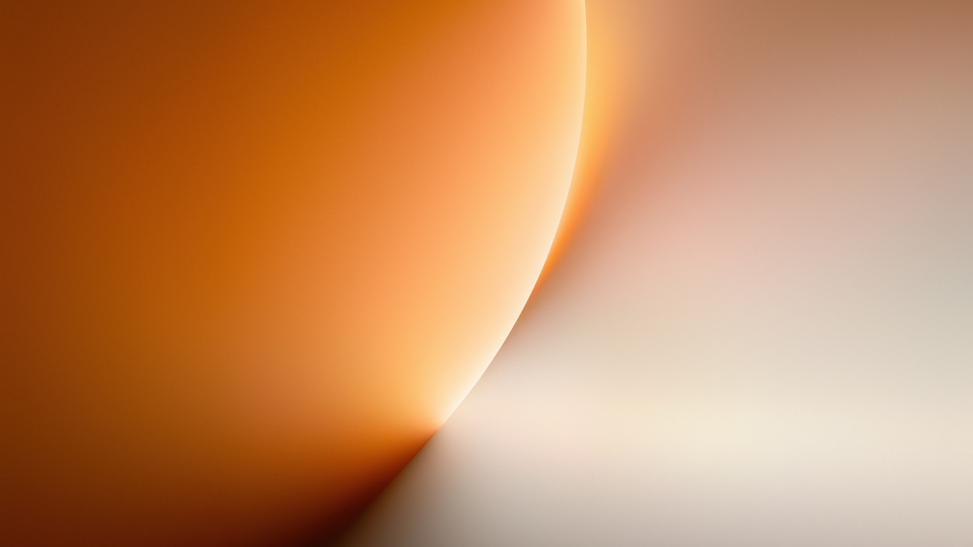 Abstract orange and amber gradient background with smooth, modern textures and intense energy.