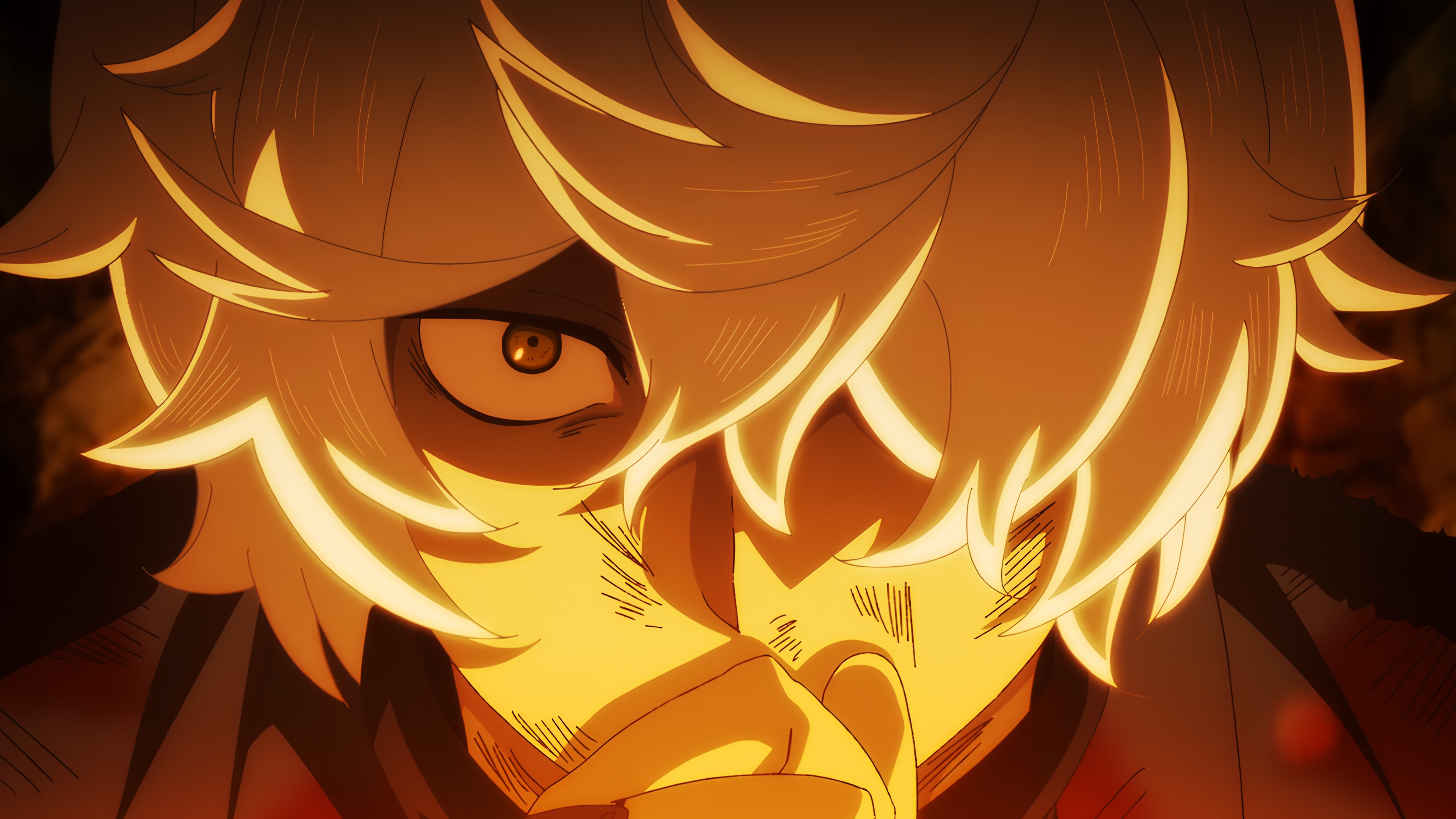 High-definition 8K anime-style artwork inspired by Hell's Paradise: Jigokuraku.