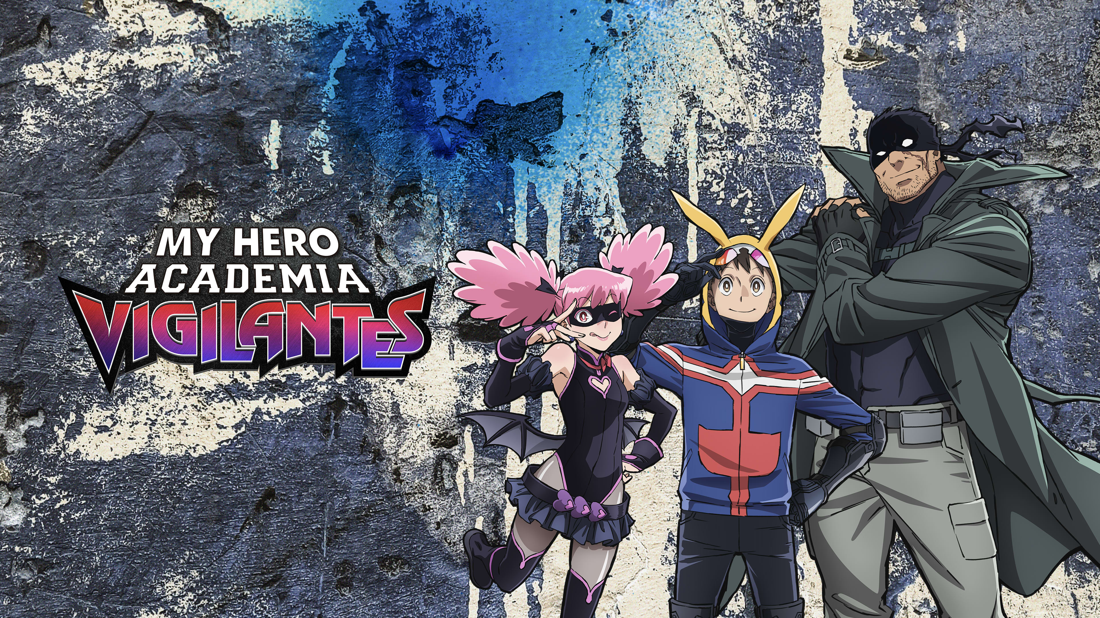 Anime depiction of Pop Step and KnuckleDuster from My Hero Academia: Vigilantes