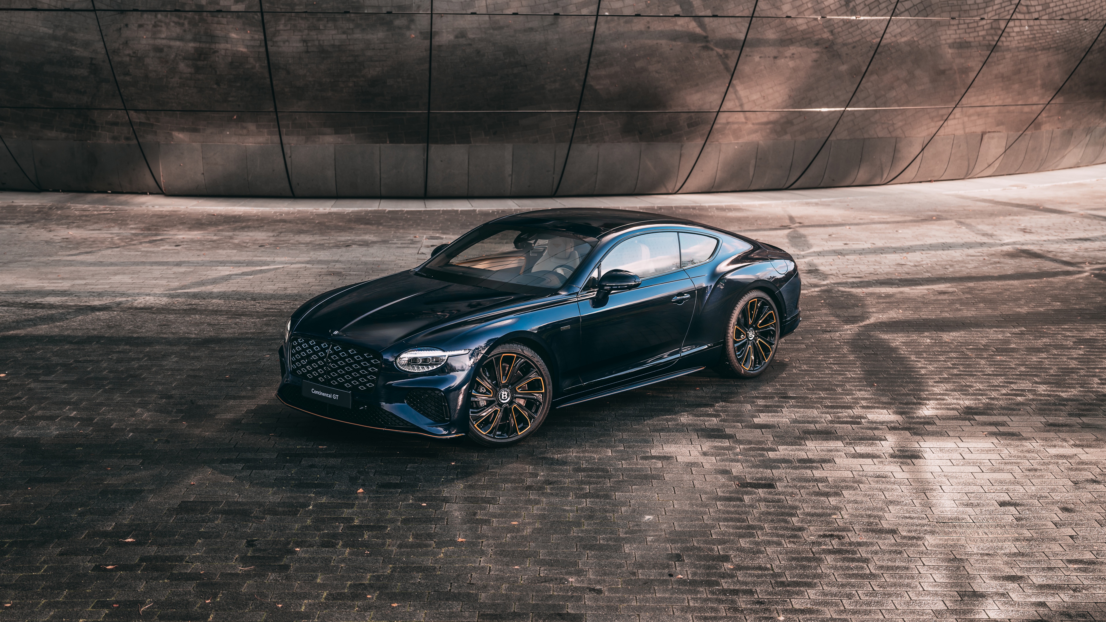 A high-resolution, detailed shot of the 2025 Bentley Continental GT luxury automobile.