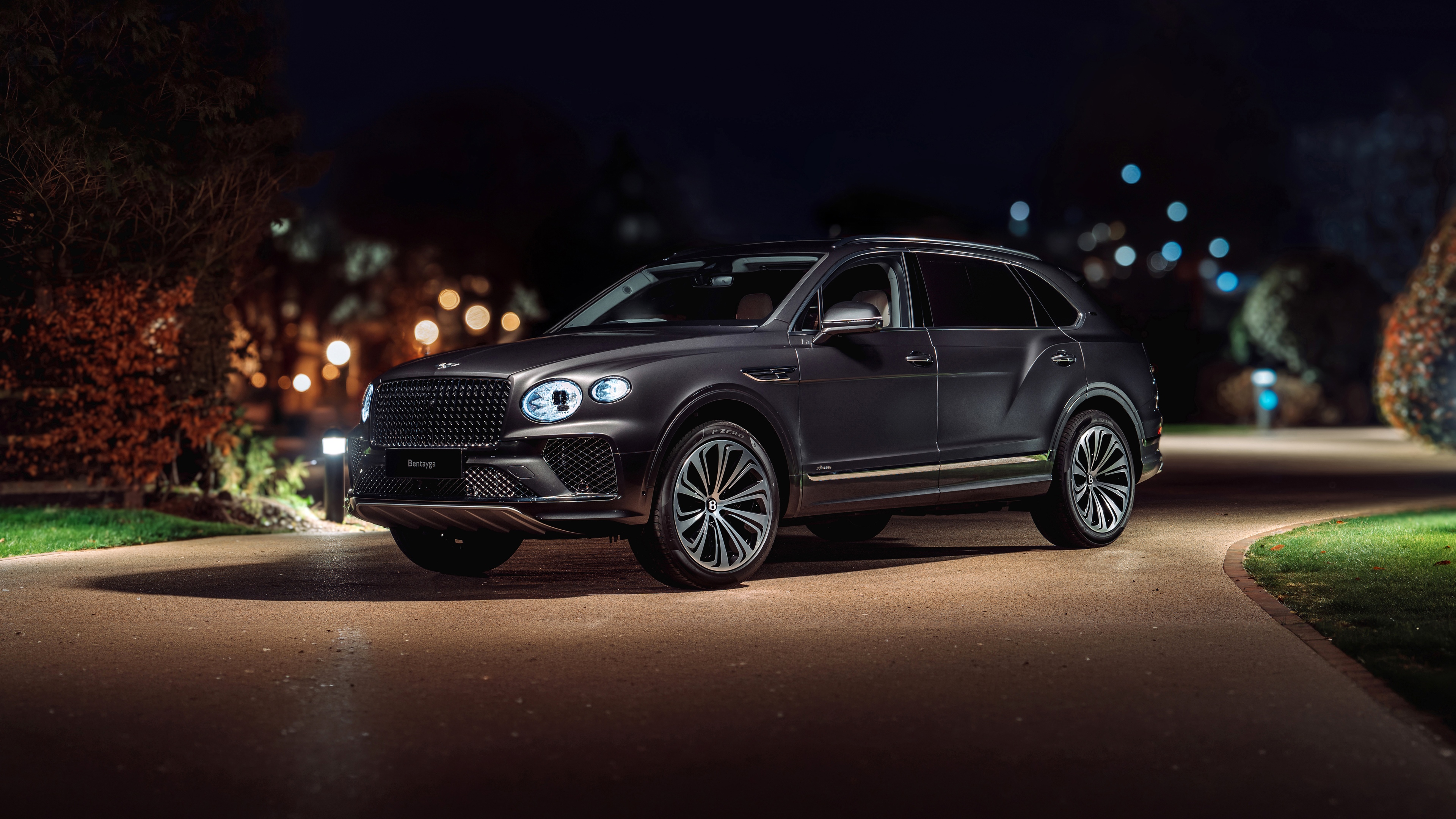 A stunning, high-detail view of the 2026 Bentley Bentayga EWB Azure luxury SUV.