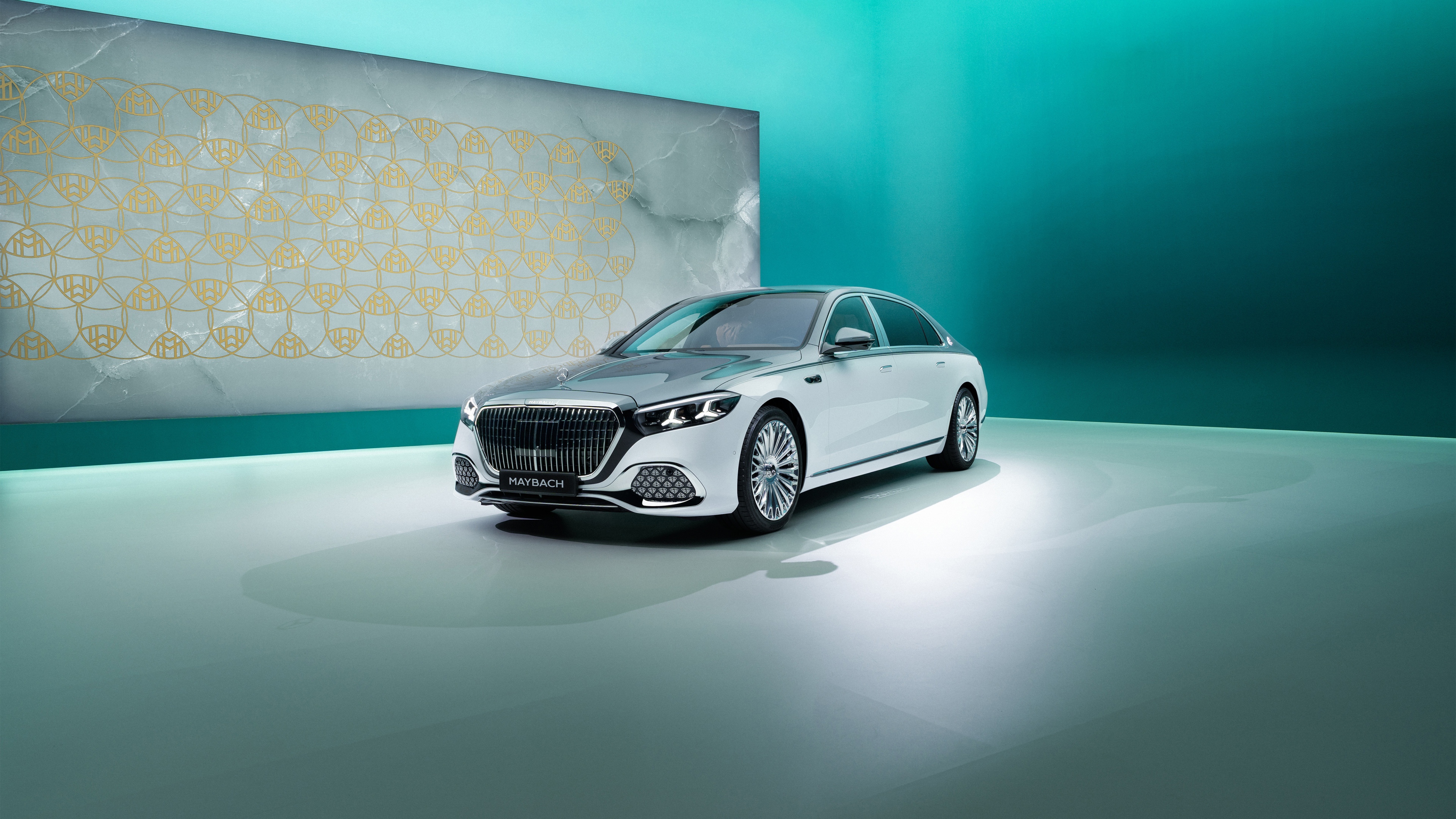 A high-resolution, detailed shot of the 2026 Mercedes-Maybach S 680 luxury sedan showcasing its sleek design.