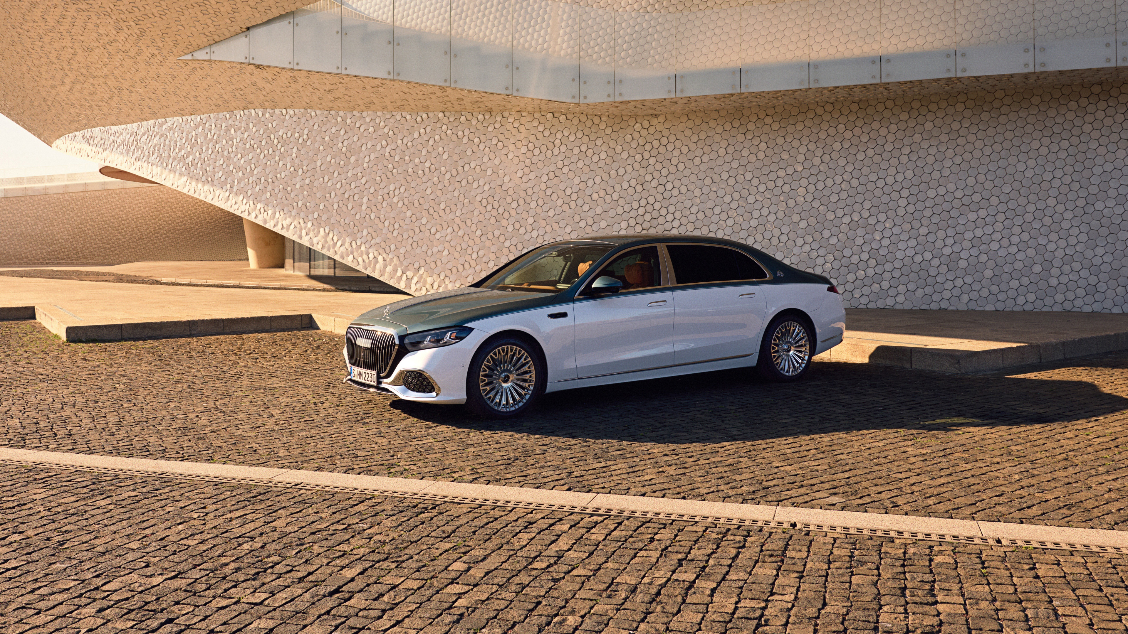 A sleek and luxurious 2026 Mercedes-Maybach S 680 sedan featuring modern automotive design and premium finishes.