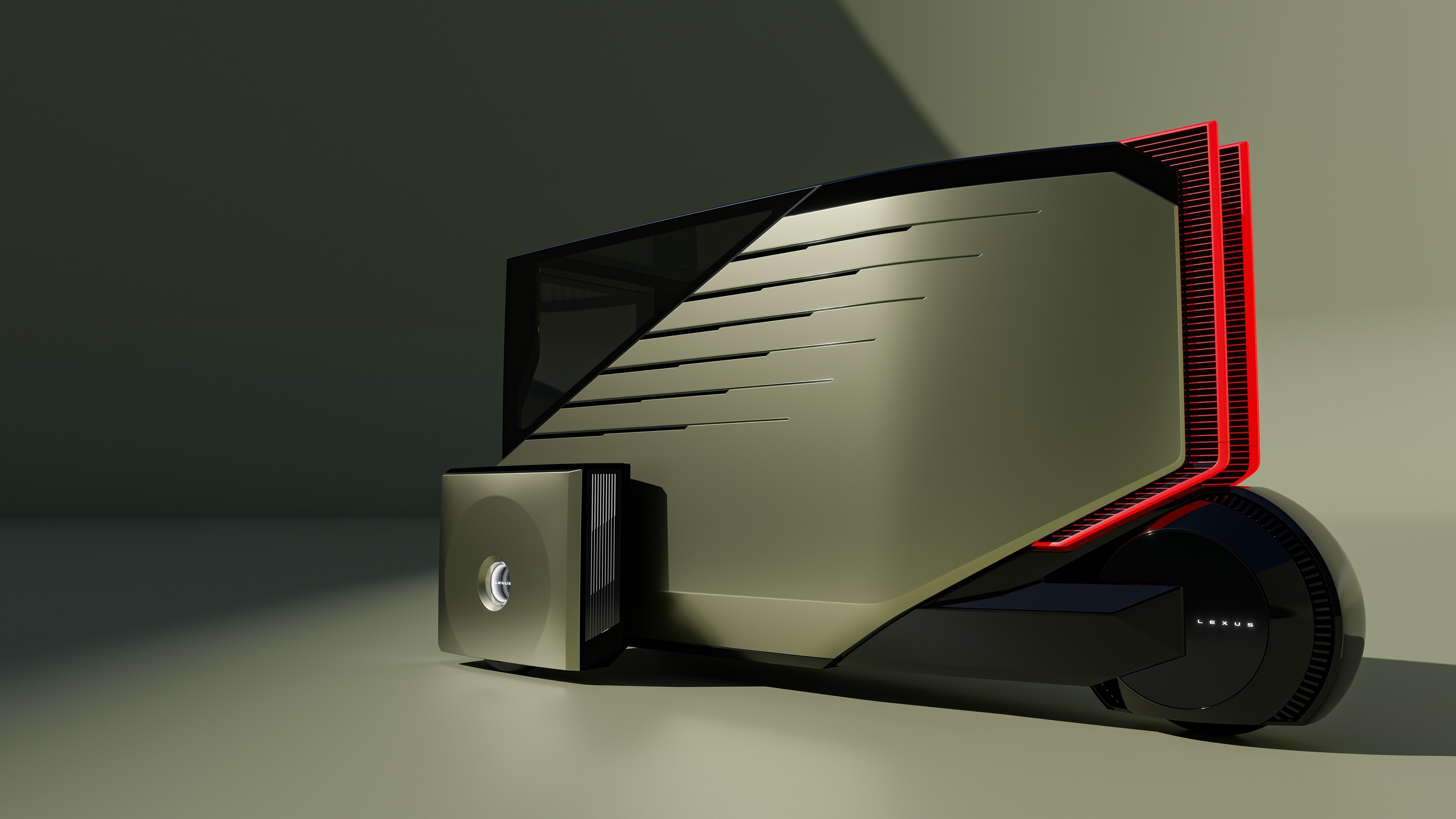A futuristic 2026 concept car with streamlined bodywork, glowing LED accents, and a polished metallic finish.