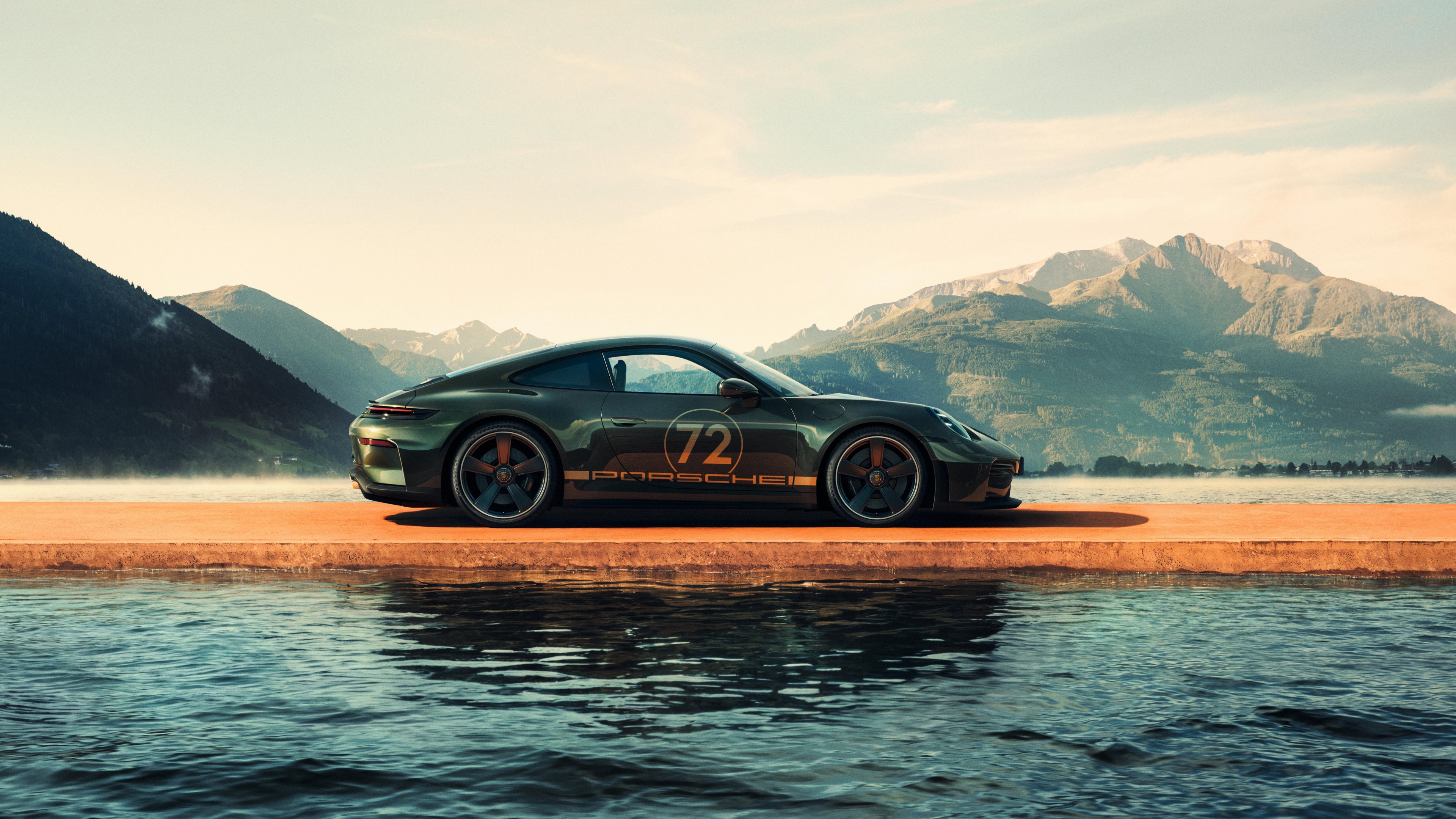A high-resolution 5K close-up of the 2026 Porsche 911 GT3 Limited Edition featuring sleek aerodynamic lines and a premium finish.