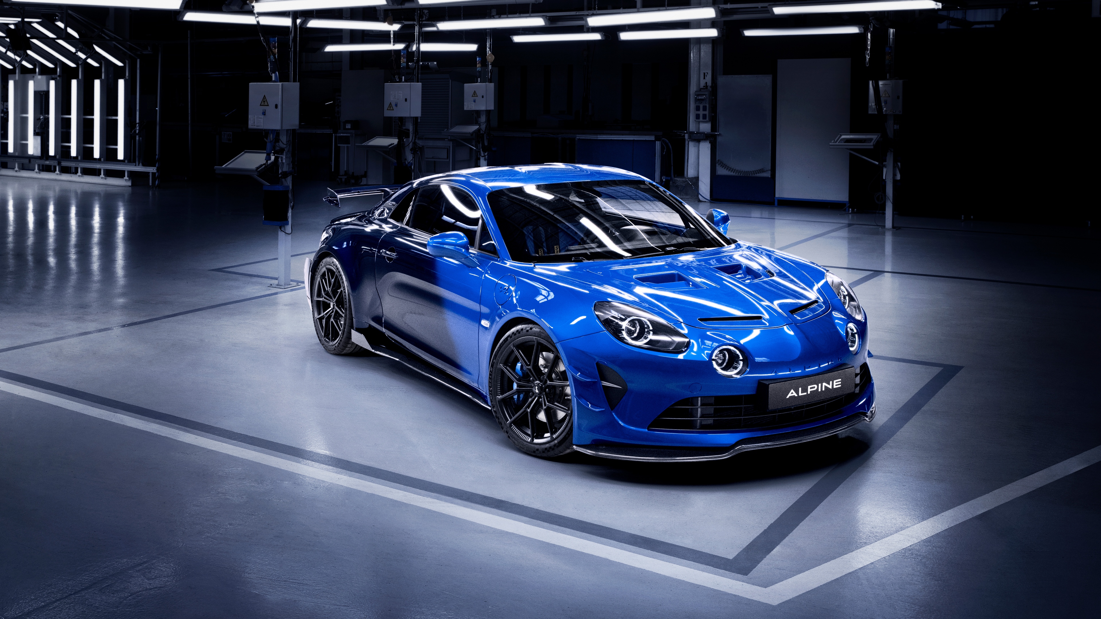 A high-resolution 8K image showcasing a beautiful blue aesthetic with deep azure and cyan tones.