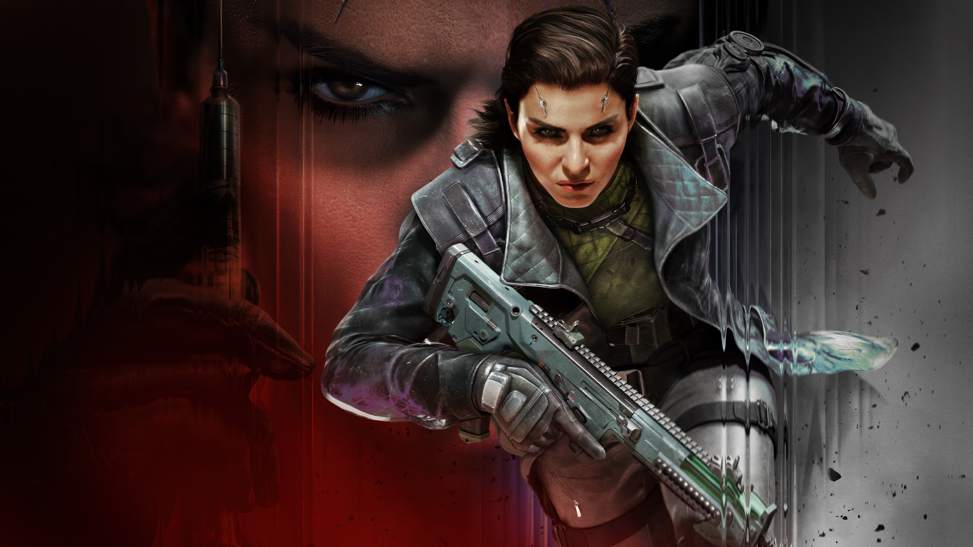 Cinematic high-definition shot of an elite military operator in tactical gear for Call of Duty Black Ops 7