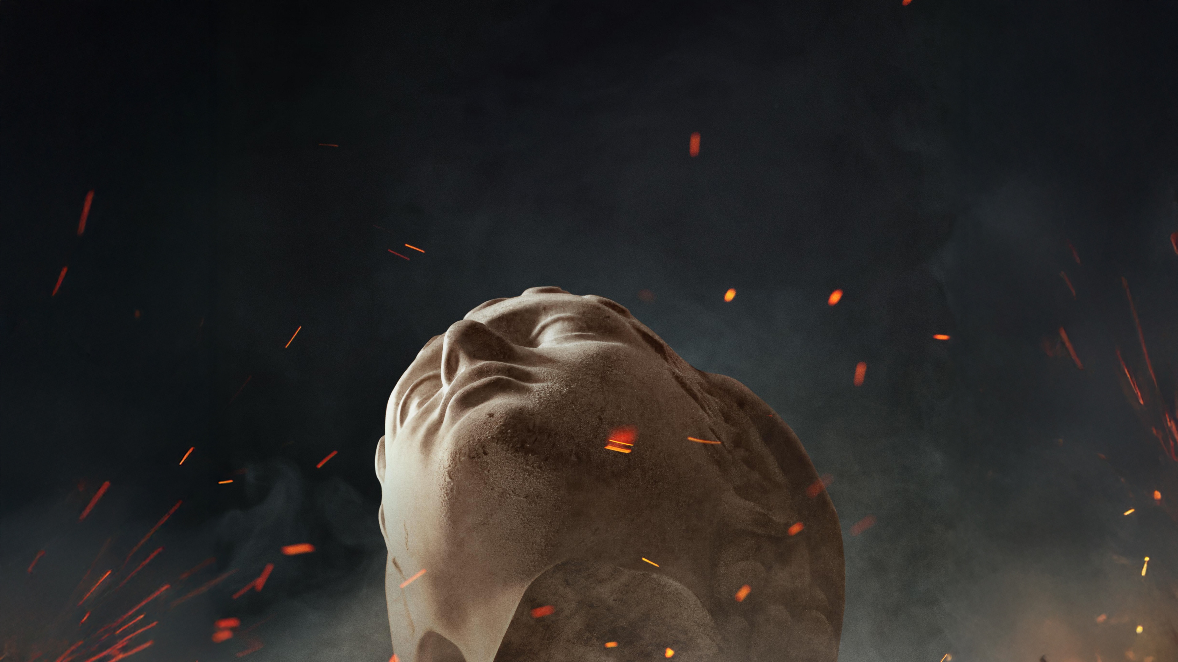 A cinematic, high-detail portrait of the Greek hero Odysseus from The Odyssey, featuring battle-worn armor and an intense gaze.