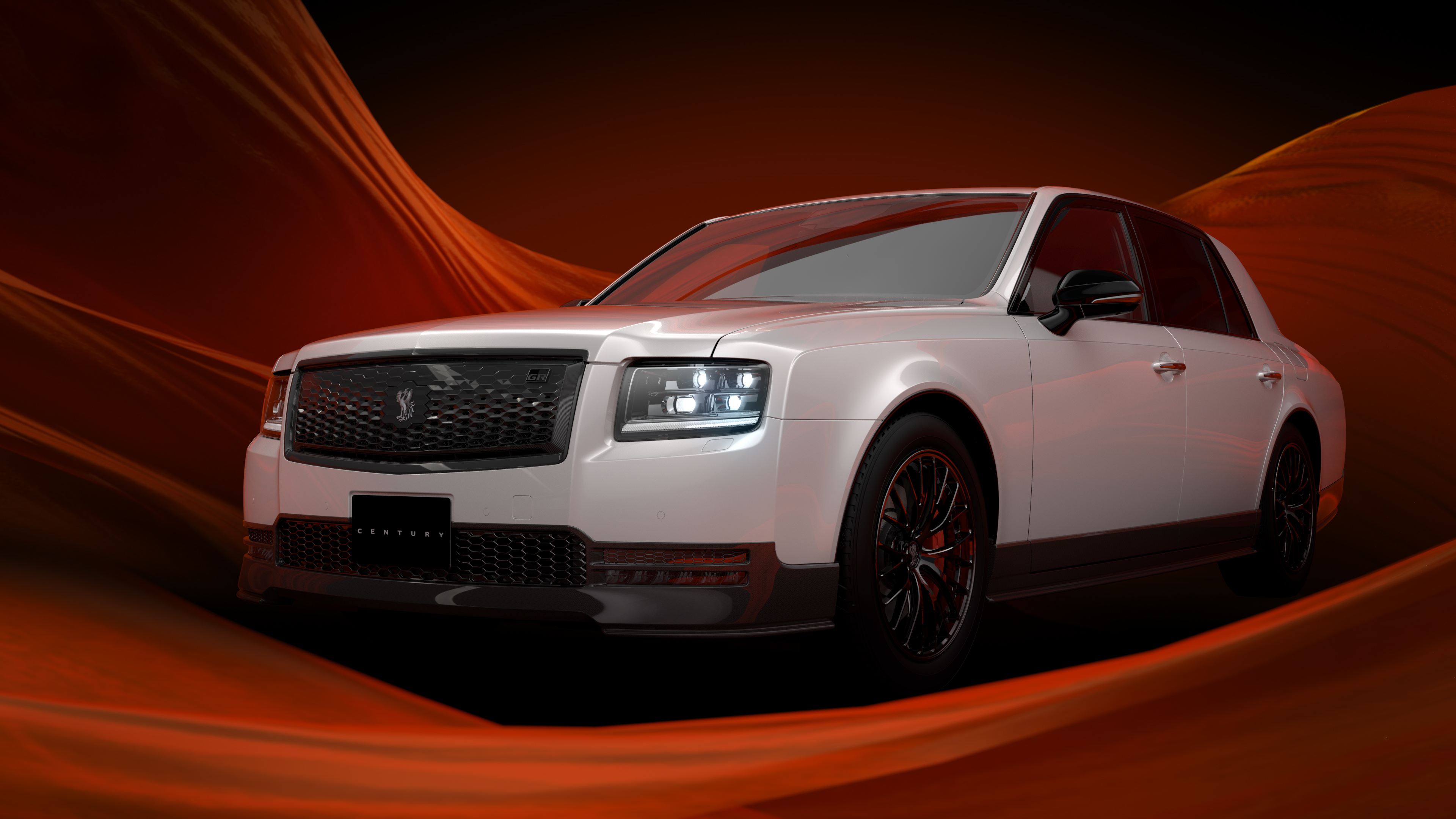 A sleek, modern 2025 luxury sedan with aerodynamic lines and a polished metallic finish.