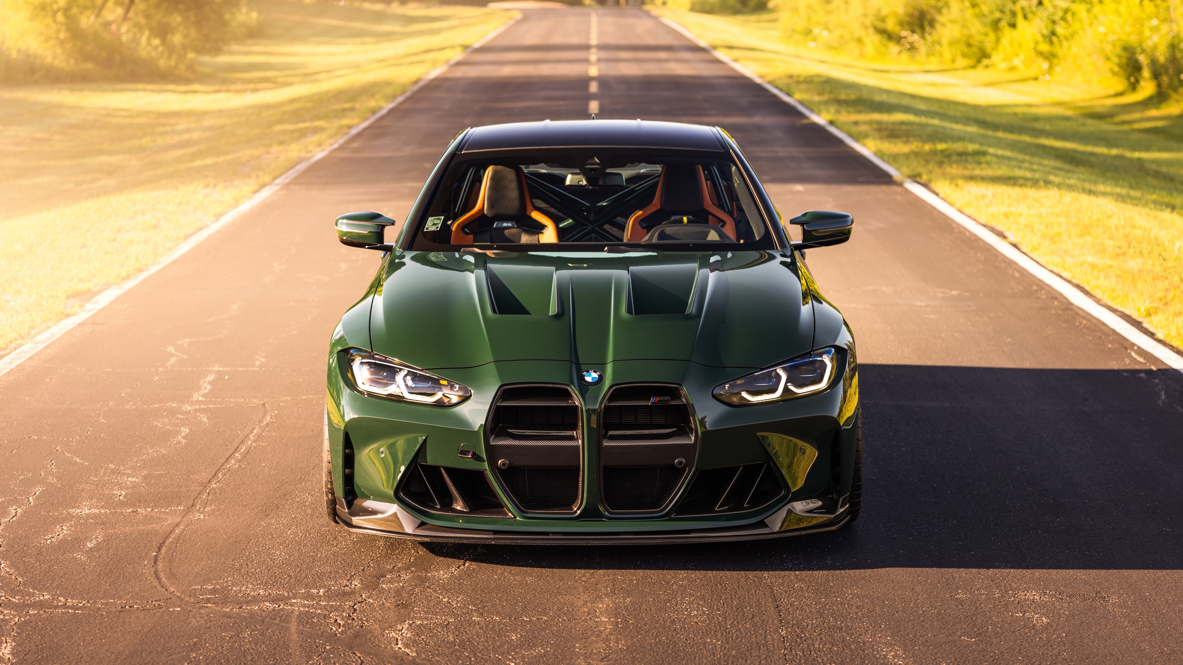 A high-detail, cinematic shot of a BMW M4 Coupe showcasing its sleek design and performance features.