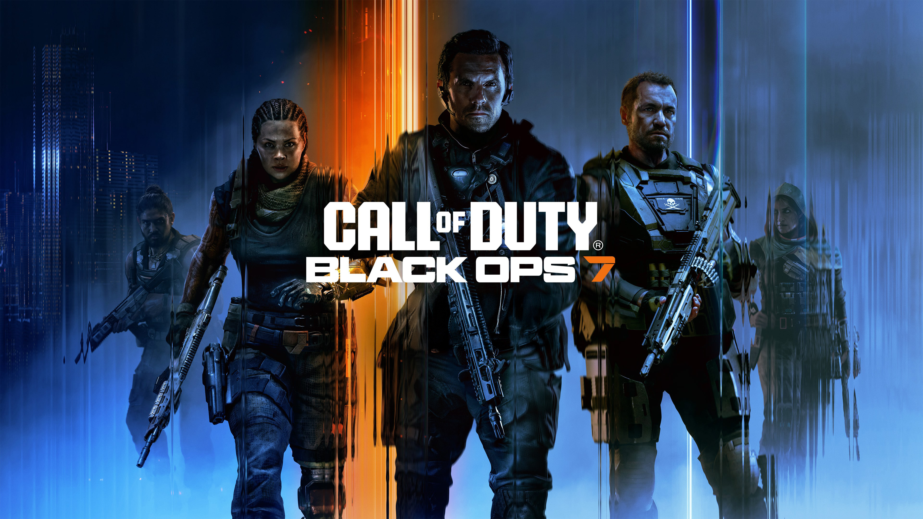 A tactical soldier in advanced combat gear from the Call of Duty: Black Ops 7 concept art.