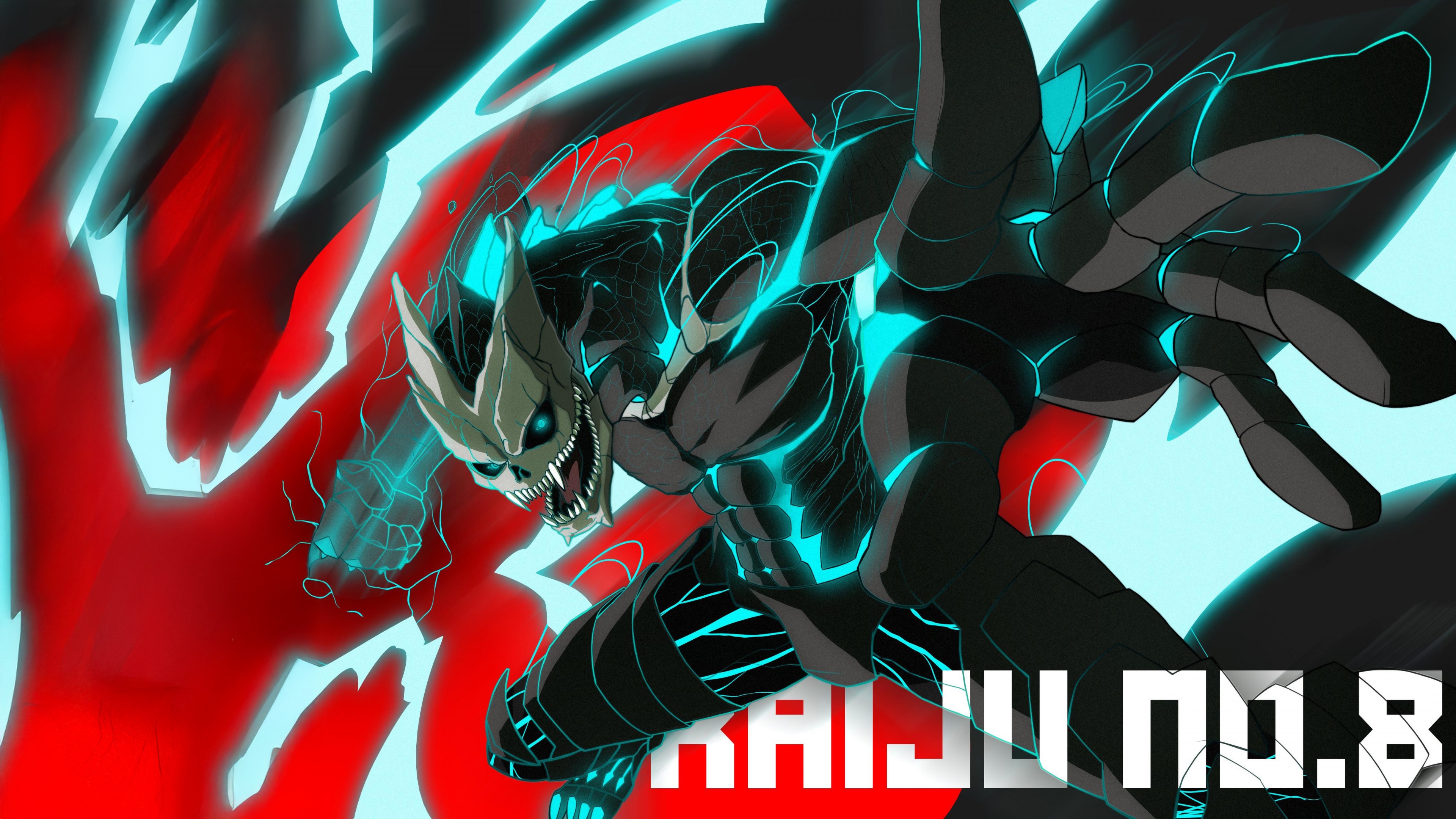 Detailed fan art of Kafka Hibino from the anime and manga Kaiju No. 8.