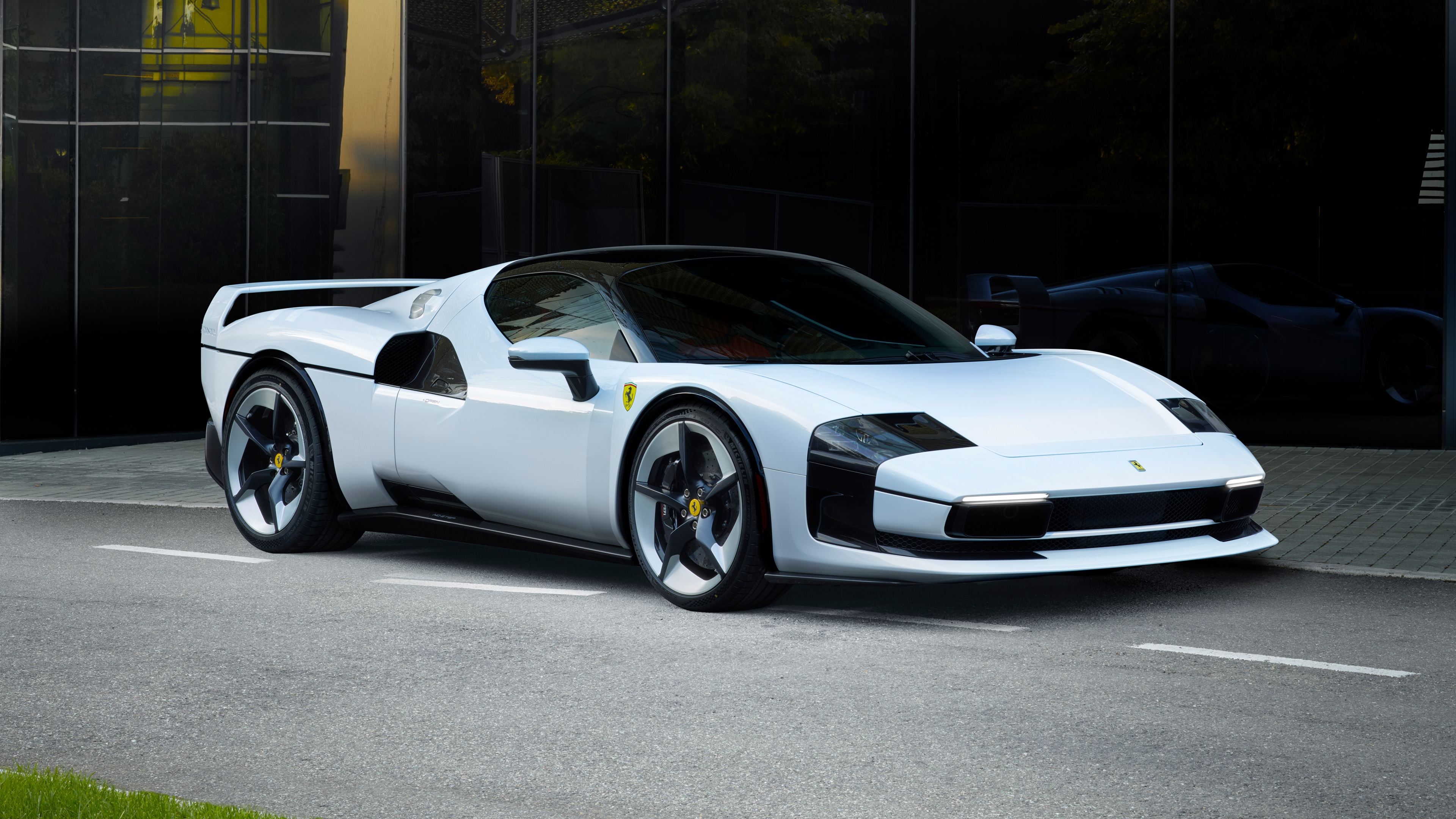 A collection of ultra-modern supercars with aerodynamic bodies and metallic finishes.