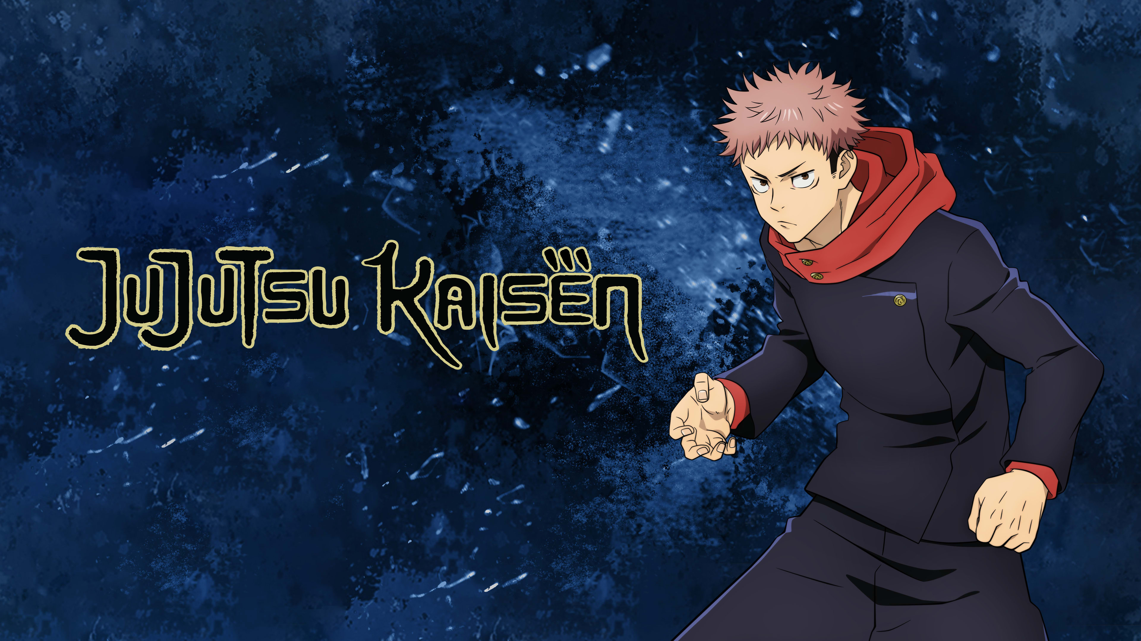 Yuji Itadori from the Jujutsu Kaisen anime series