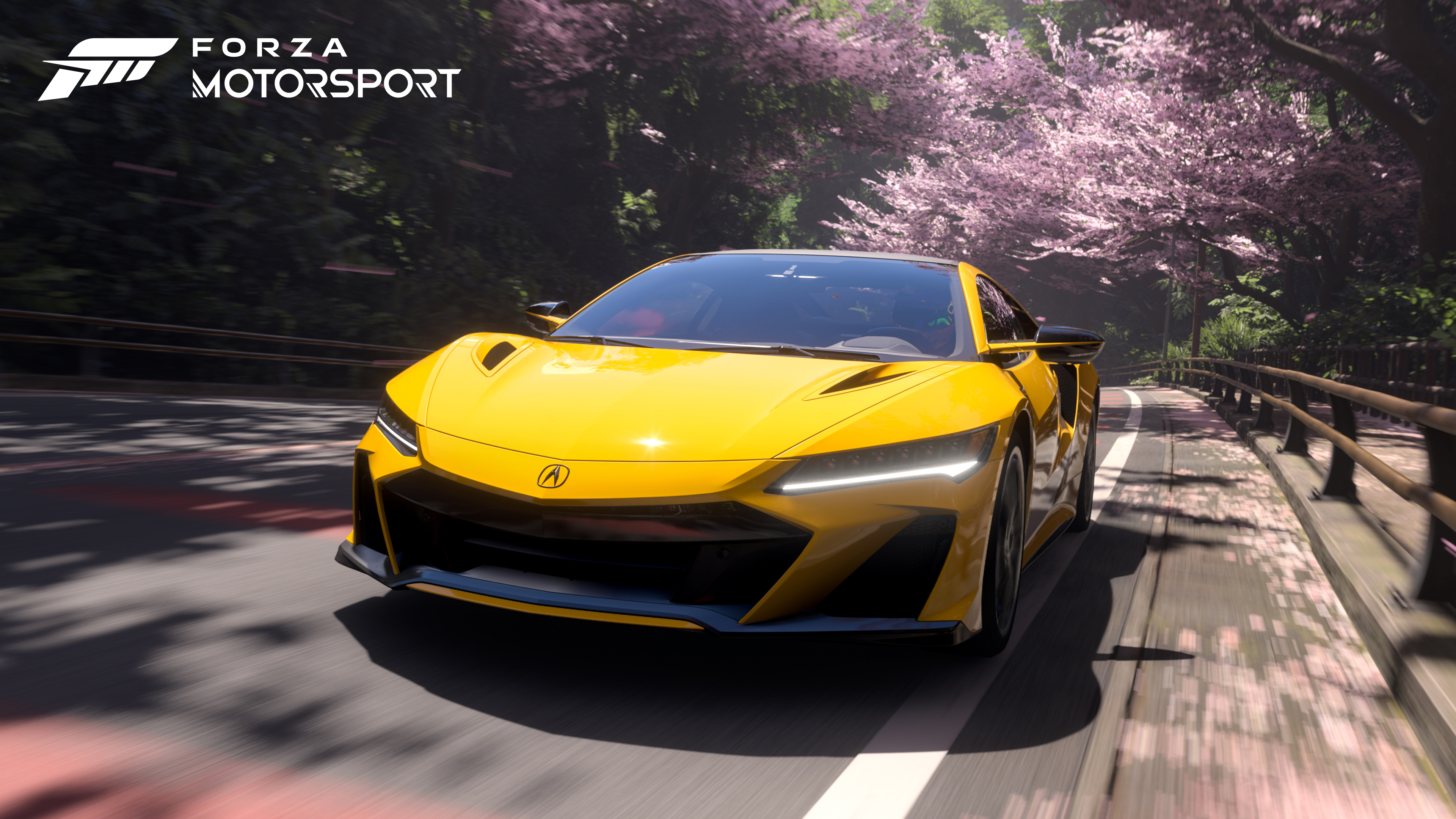 A high-performance Acura NSX Type S captured in the realistic graphics of Forza Motorsport.