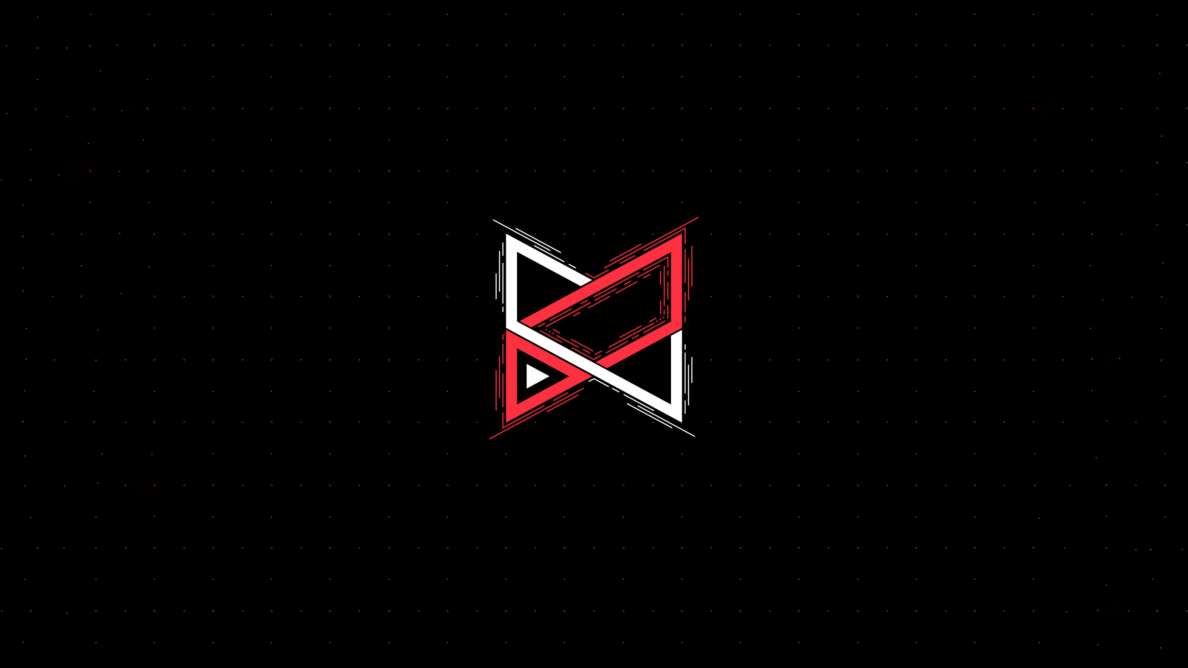A minimalist 5K portrait of Marques Brownlee (MKBHD) featuring a dark black background with clean geometric grid lines.