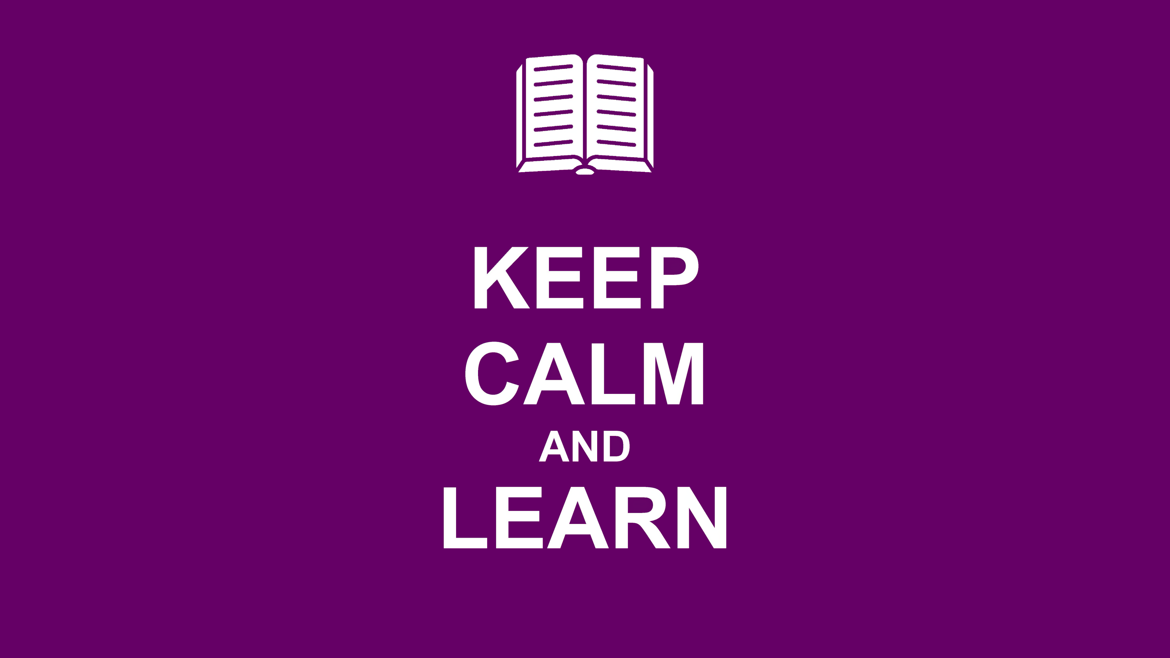 A minimalist depiction of a student studying against a solid purple background.