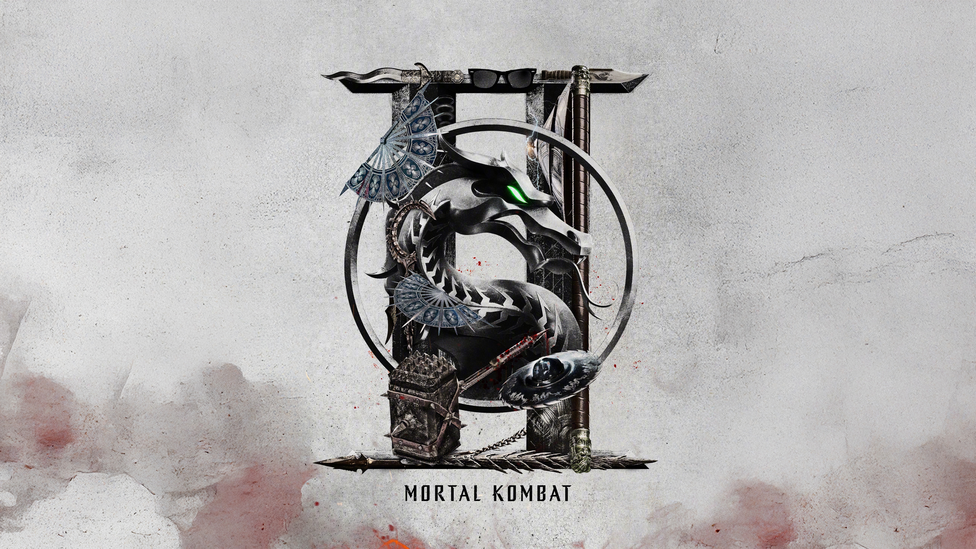 Hyper-realistic 8K cinematic portrait of a character from Mortal Kombat II