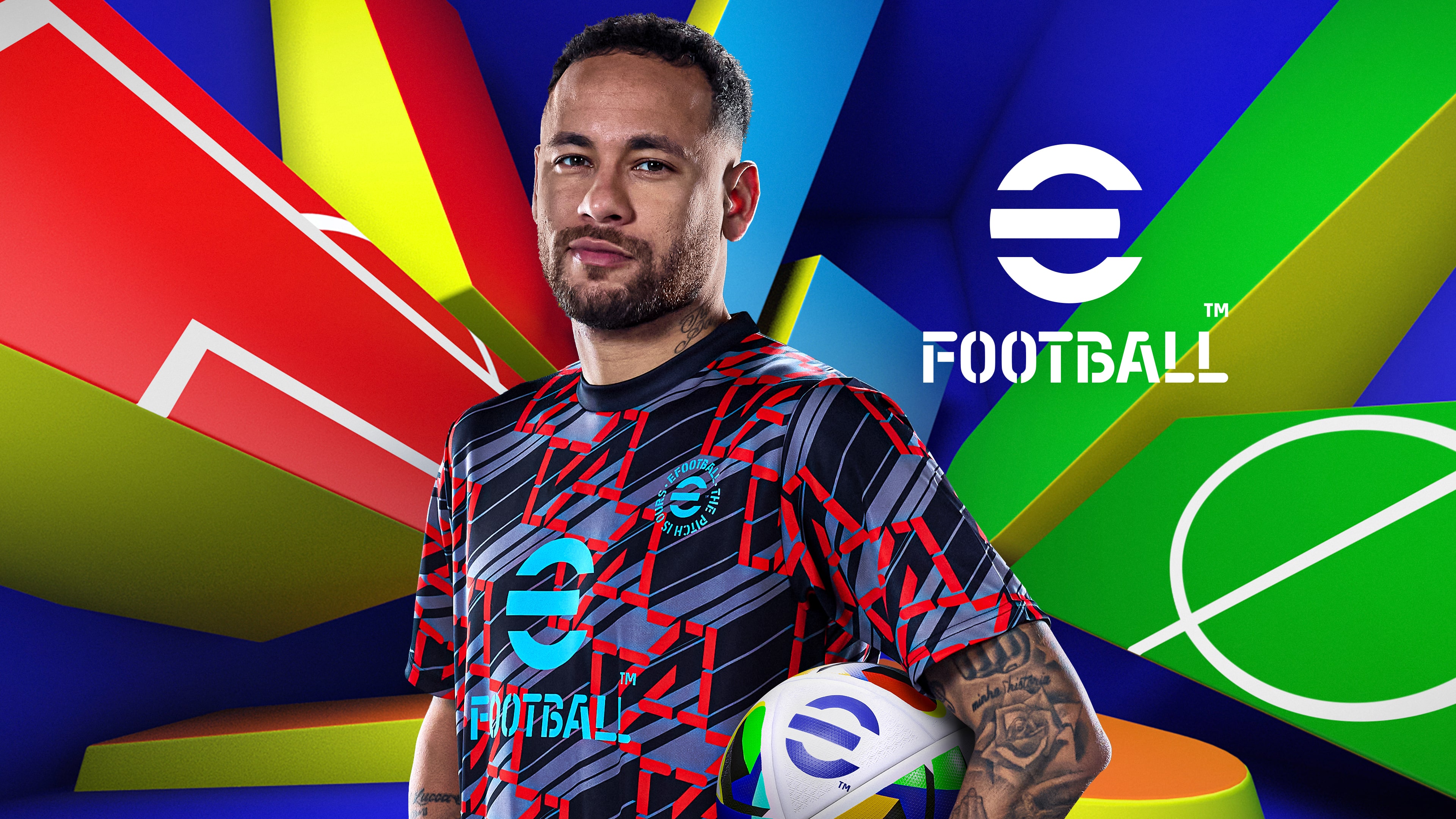 Neymar Jr appearing in the eFootball 2025 video game
