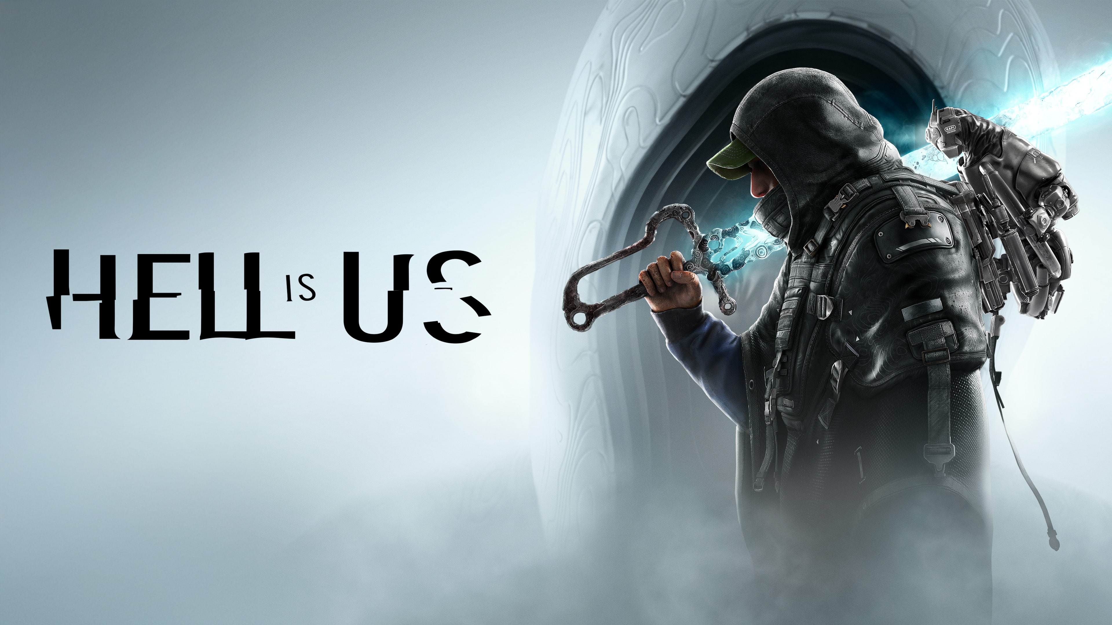 The main character from the video game Hell Is Us standing in a desolate and haunting landscape.