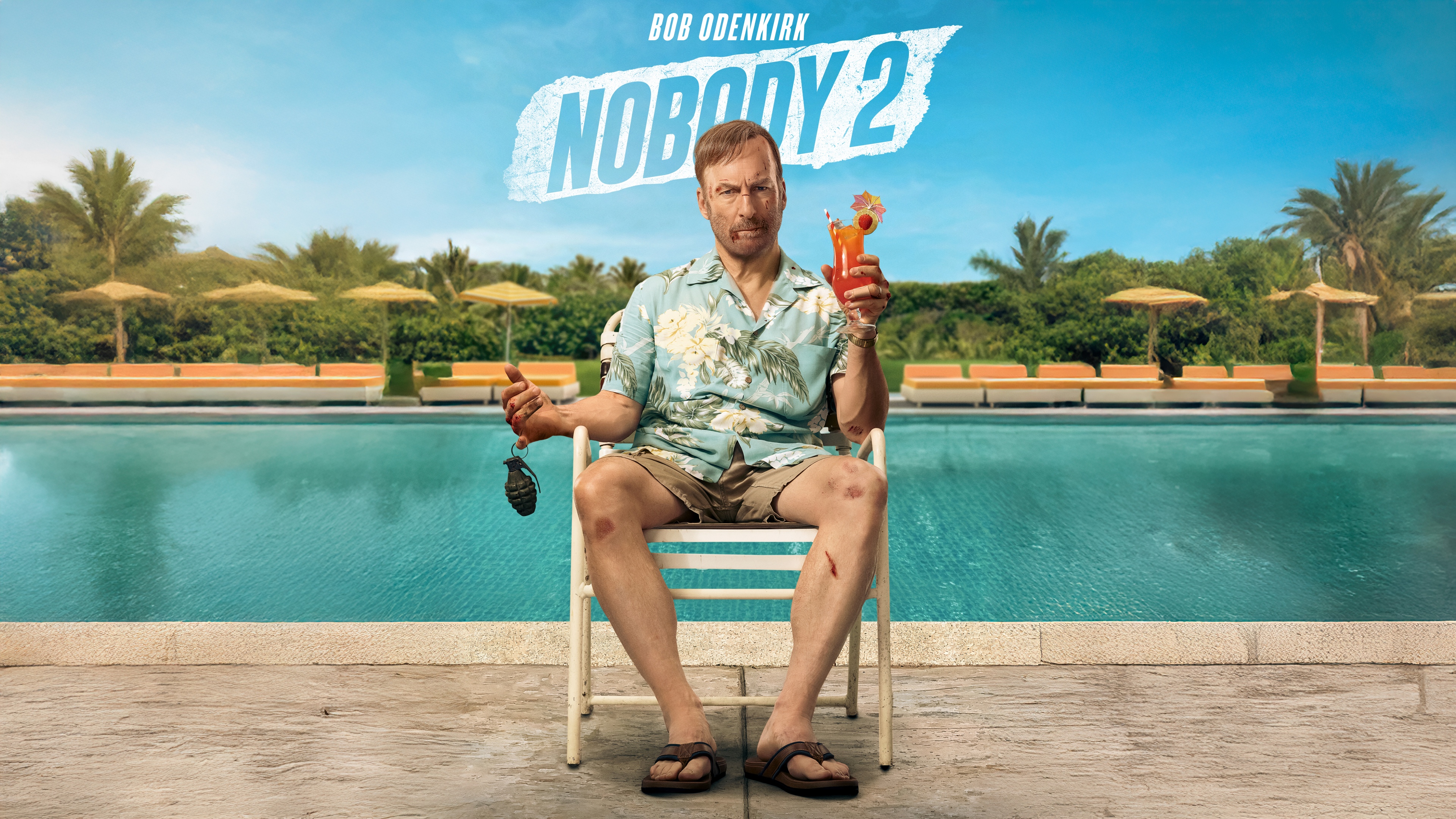 Bob Odenkirk as Hutch Mansell in a cinematic shot from the movie Nobody 2