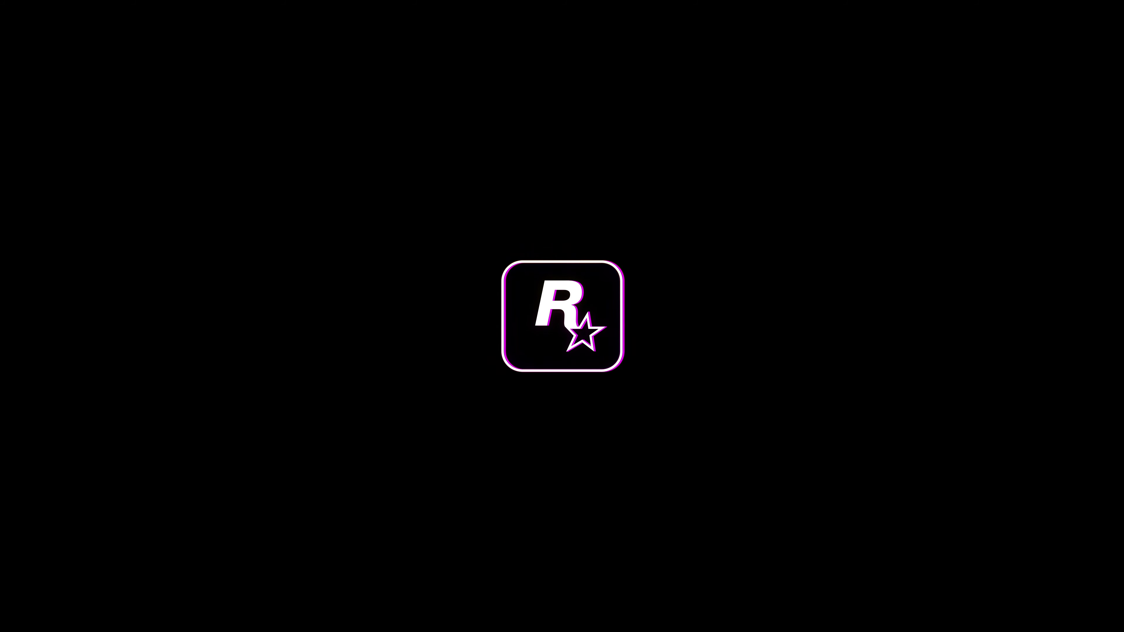 Official-style Grand Theft Auto VI logo on a black background