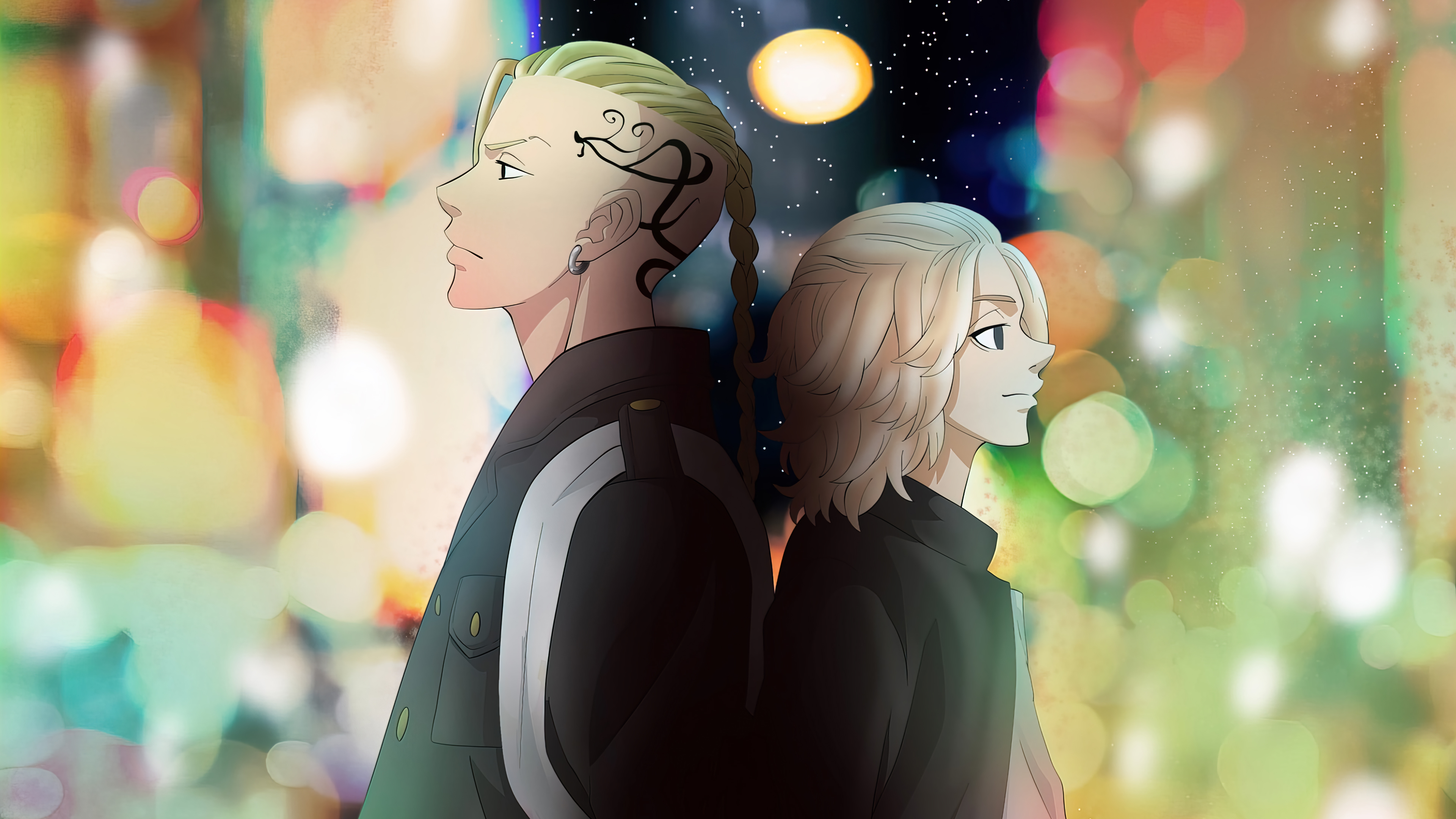 Ken Ryuguji and Manjiro Sano characters from Tokyo Revengers