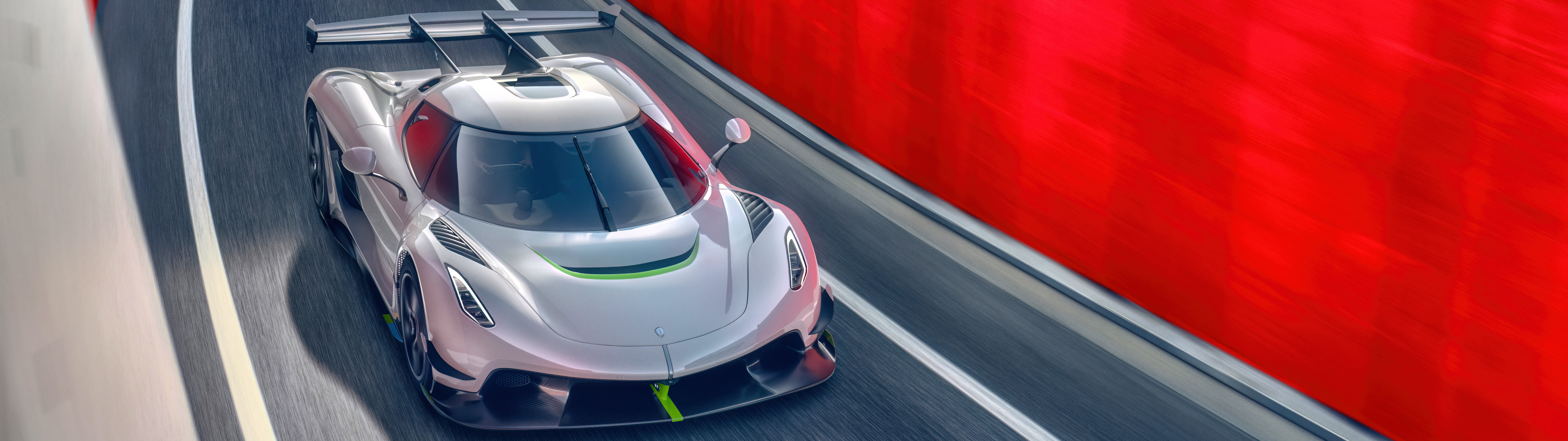 A sleek and powerful Koenigsegg Jesko hypercar in a high-detail shot.