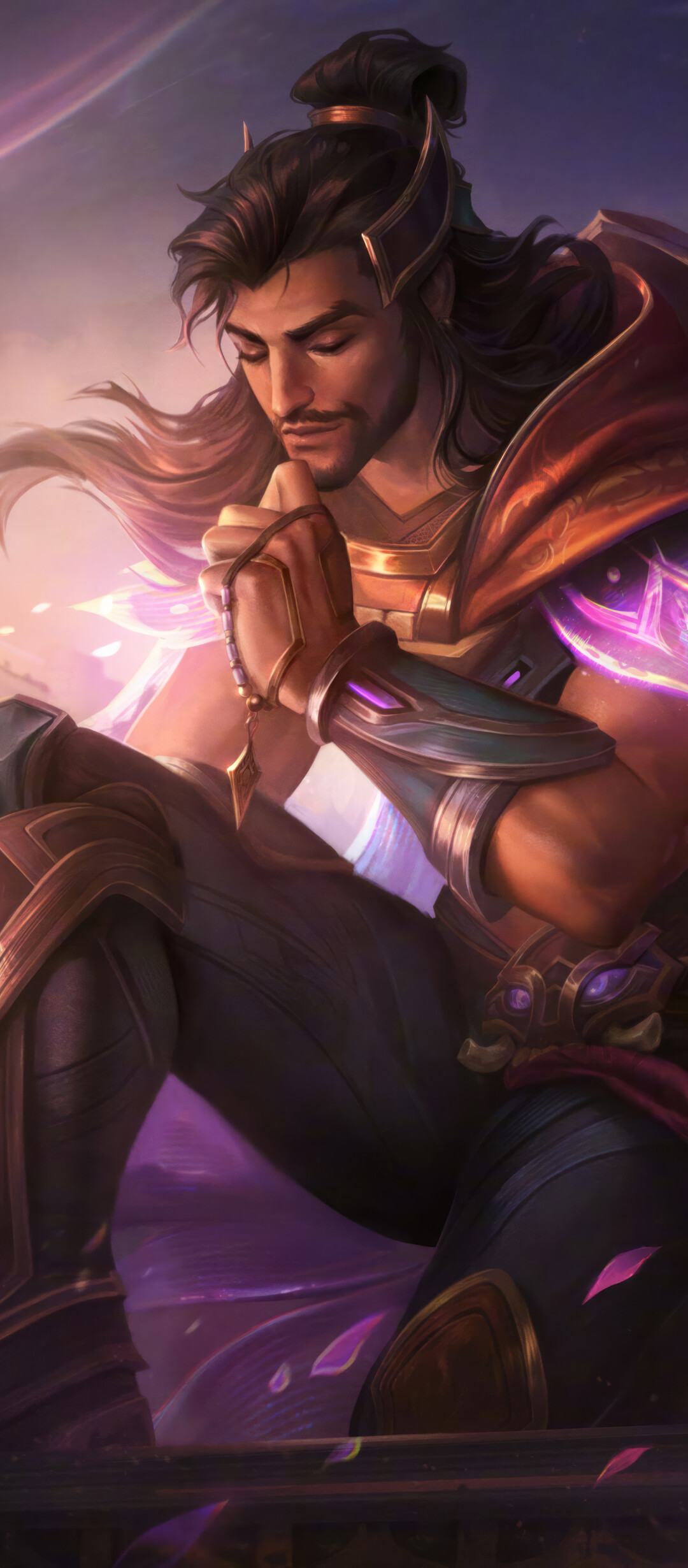 Akshan, the legendary rogue from League of Legends, in a dynamic pose.