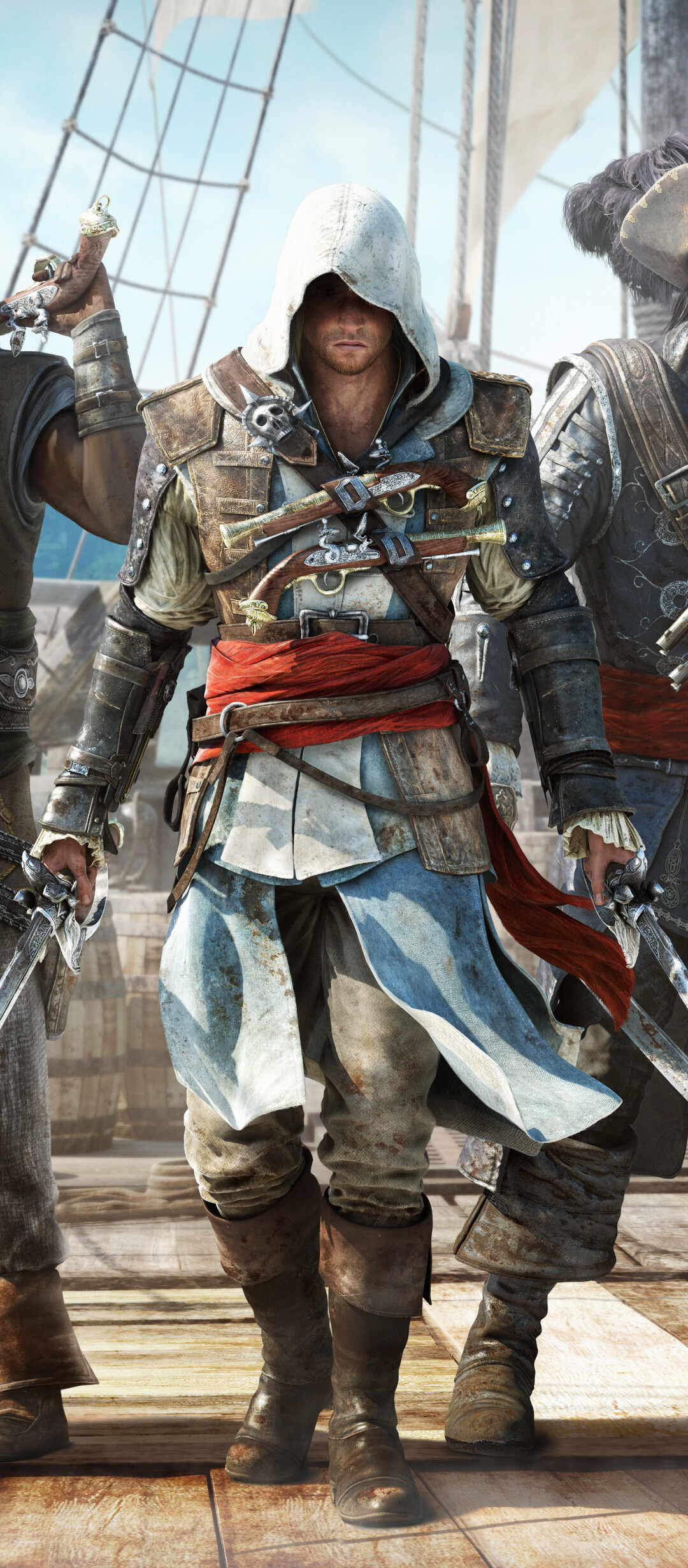 Un ritratto cinematografico di Edward Kenway, protagonista di Assassin's Creed IV: Black Flag.