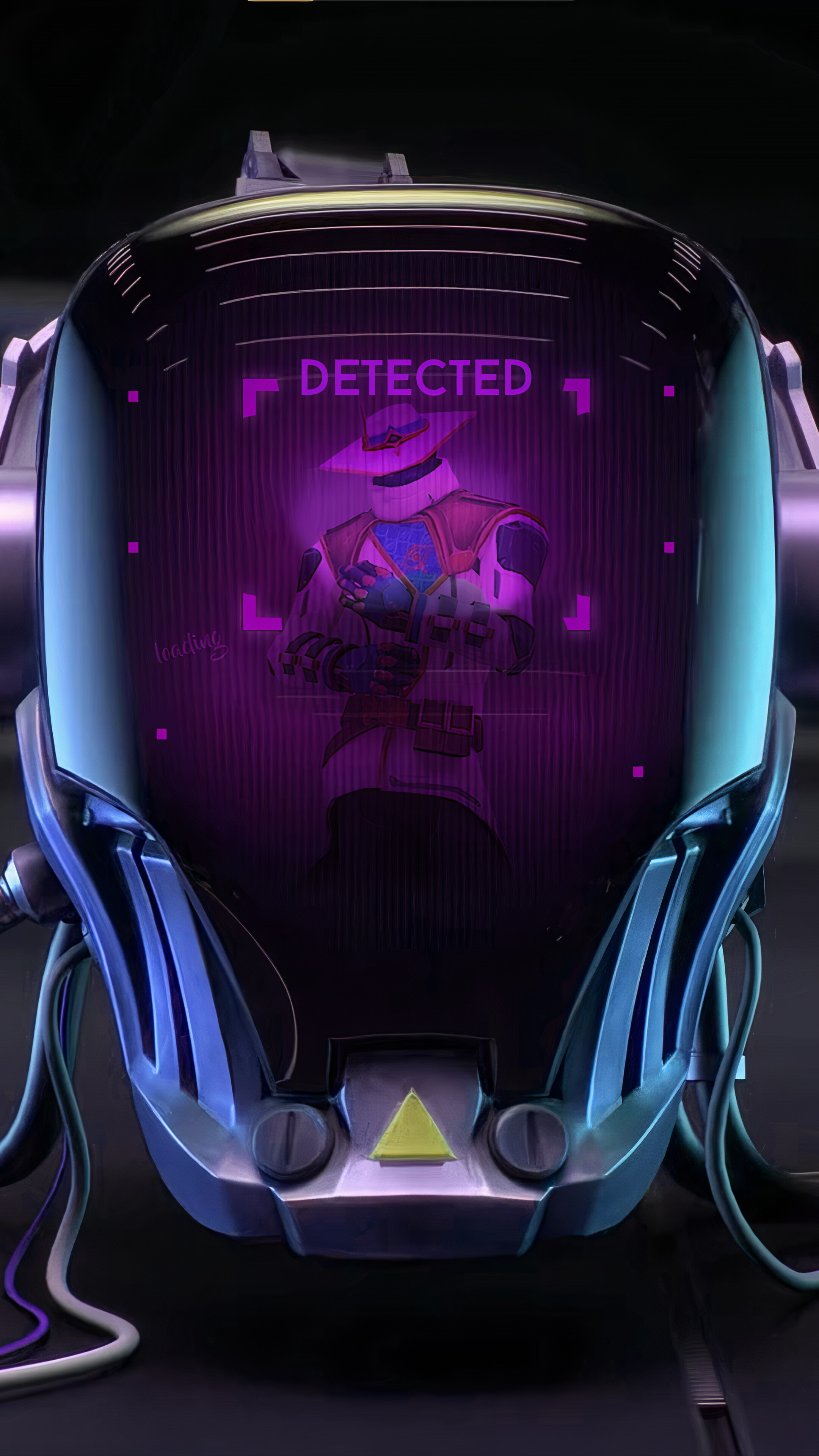 KAY/O, el agente robótico de combate del videojuego Valorant, en una pose táctica.