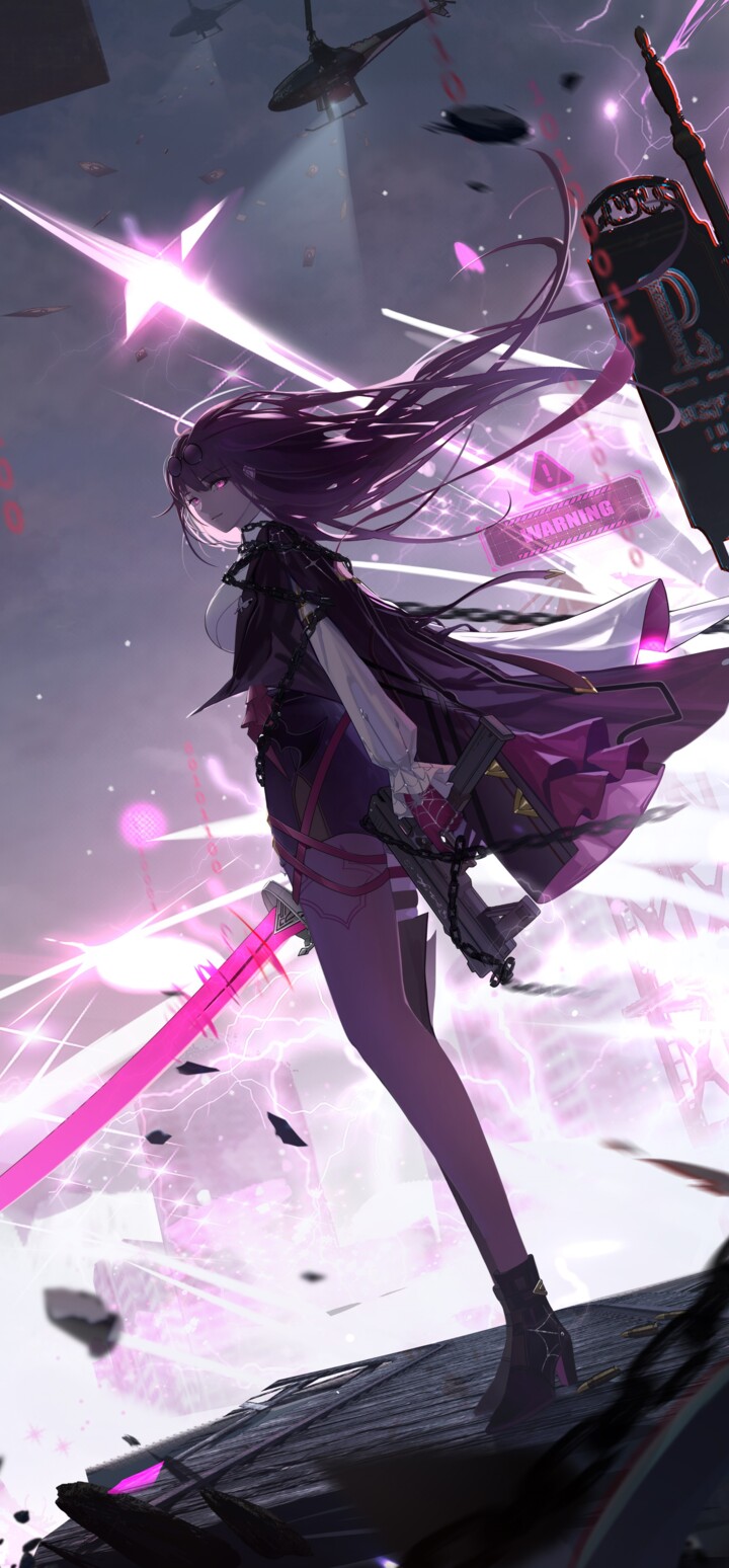 Kafka from Honkai: Star Rail featuring her iconic and mysterious appearance.
