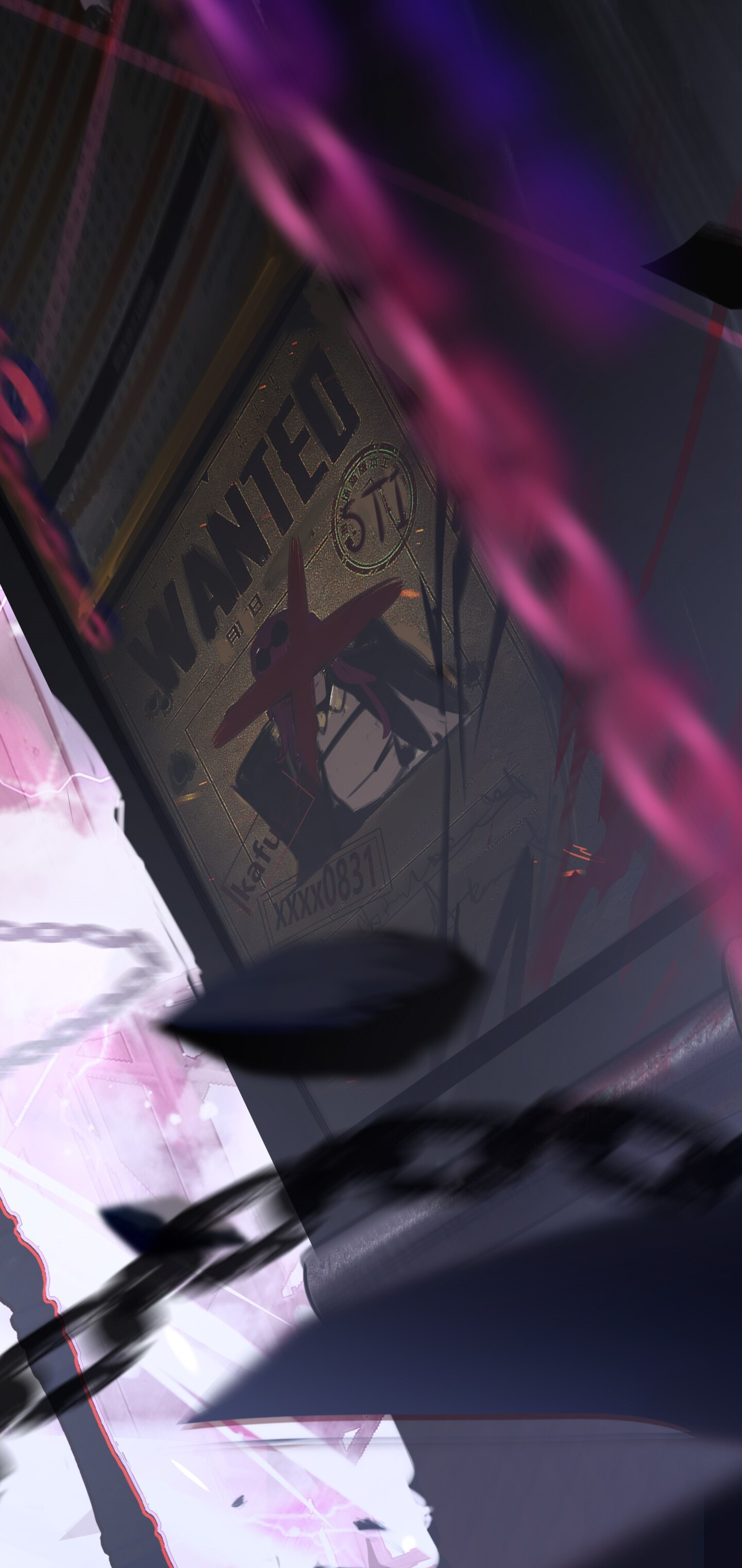 Kafka from Honkai: Star Rail featuring her signature sophisticated and enigmatic appearance.