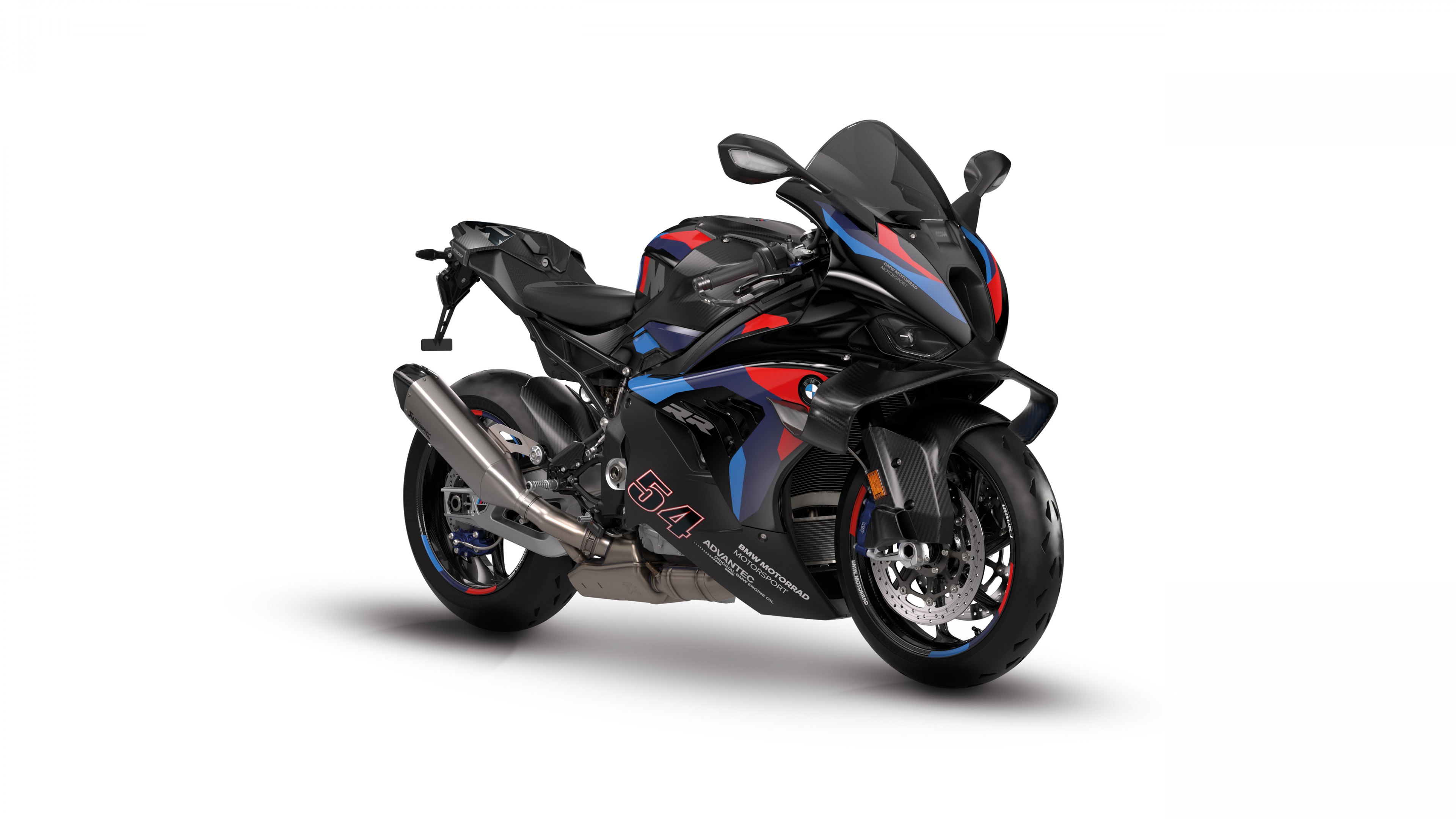 2024 BMW M 1000 RR M Competition sports motorcycle on a white background