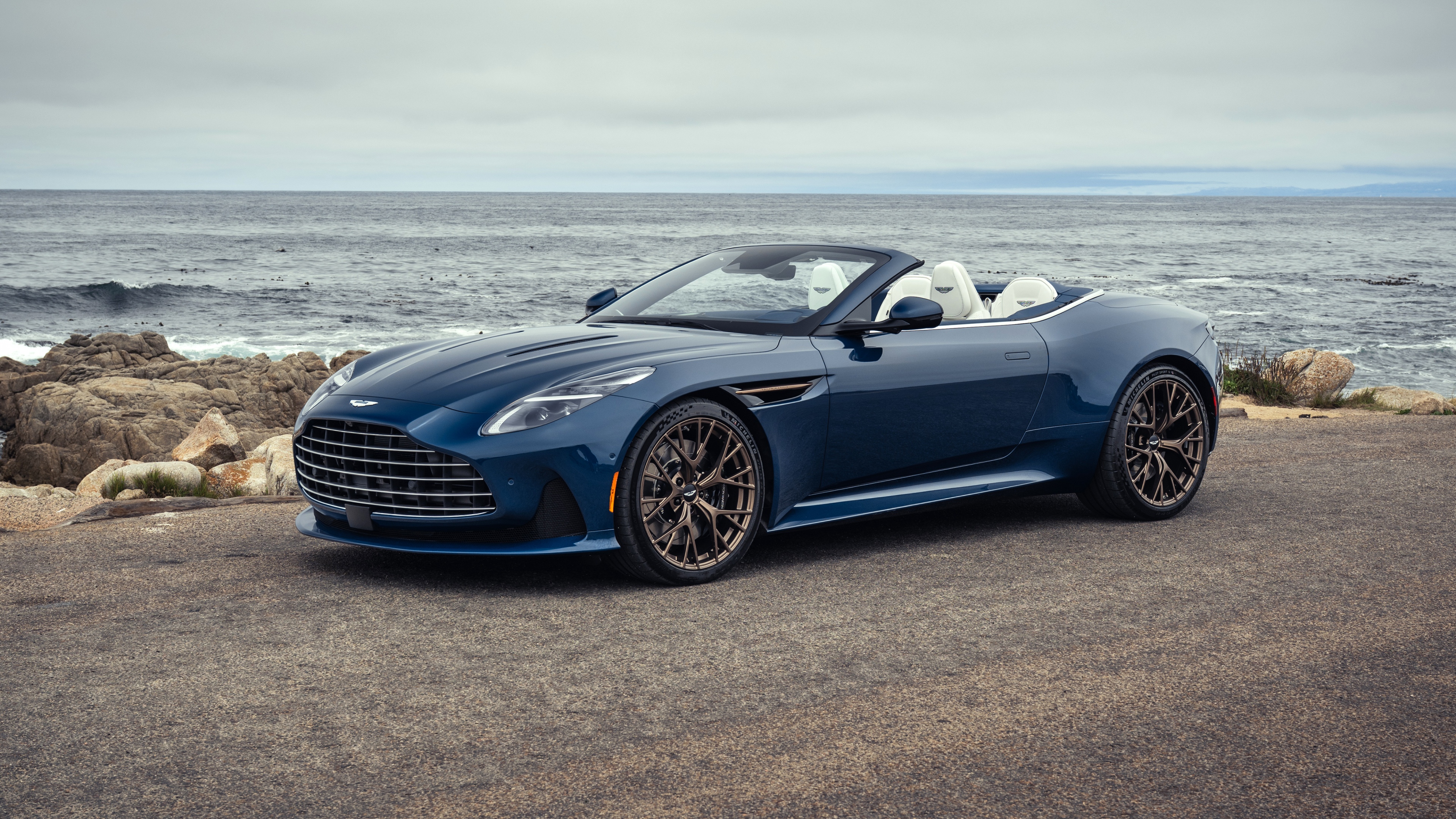 A sleek and polished 2025 Aston Martin DB12 luxury sports car in high detail.